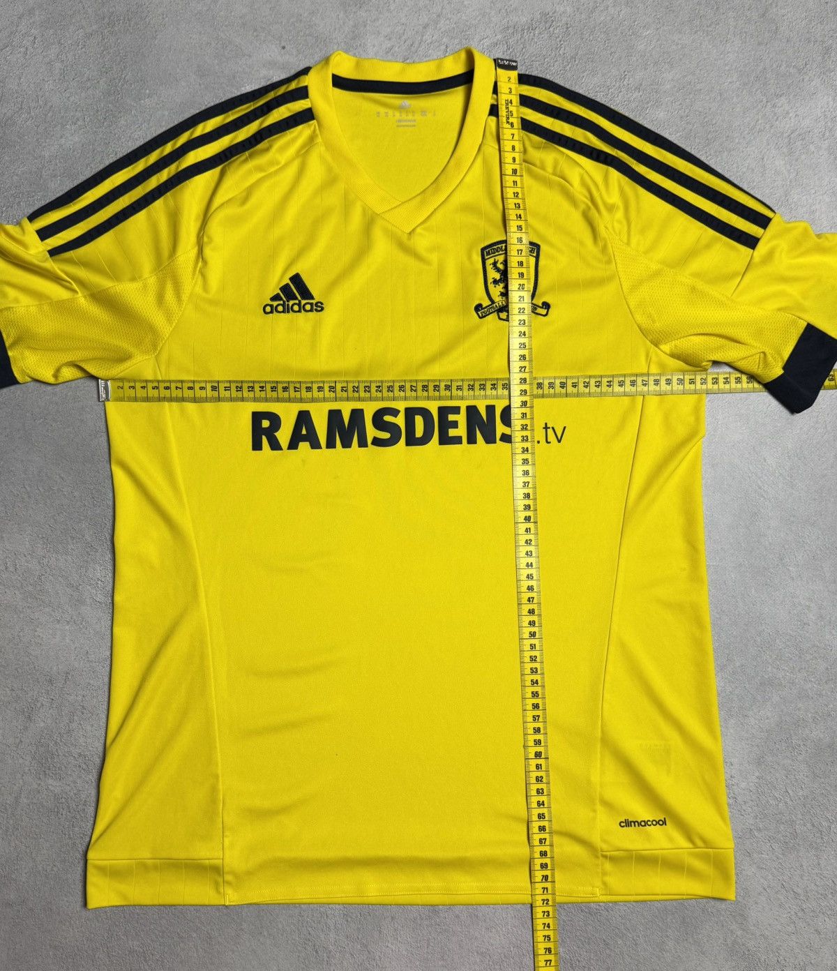 Adidas Middlesbrough 2015 2016 Away Shirt Soccer Jersey Adidad Size US M / EU 48-50 / 2 - 11 Thumbnail