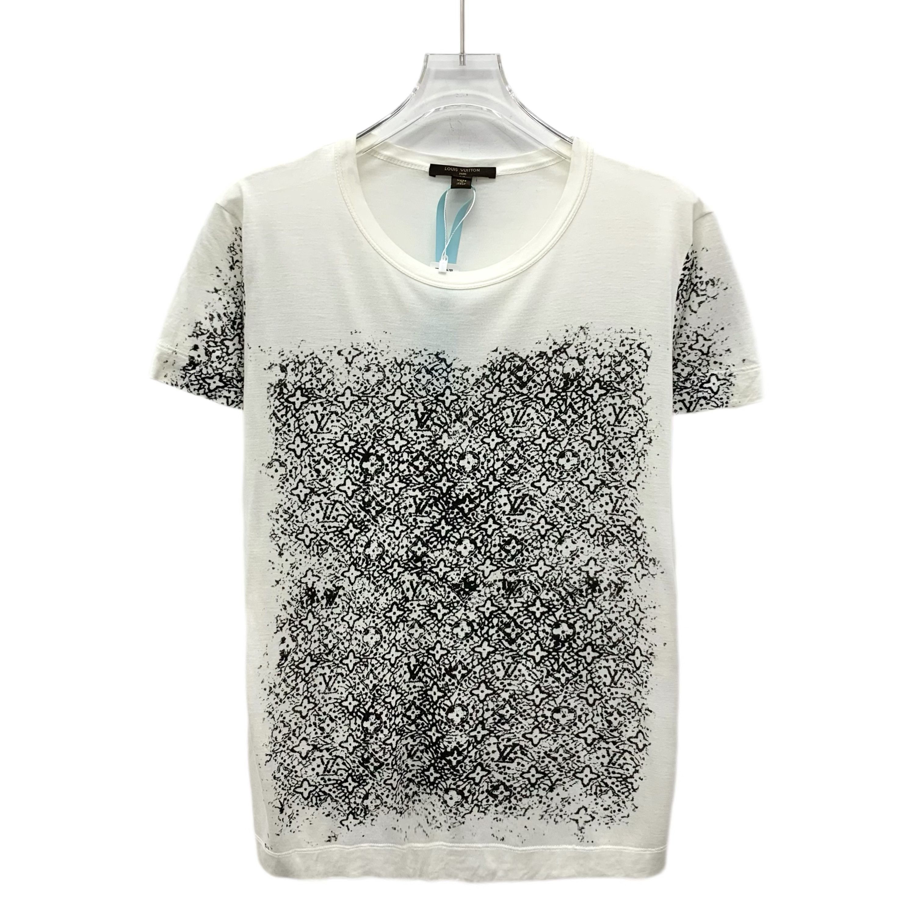 Louis Vuitton Louis Vuitton Logo Print T-Shirt White (M) Size US M / EU 48-50 / 2 - 1 Thumbnail