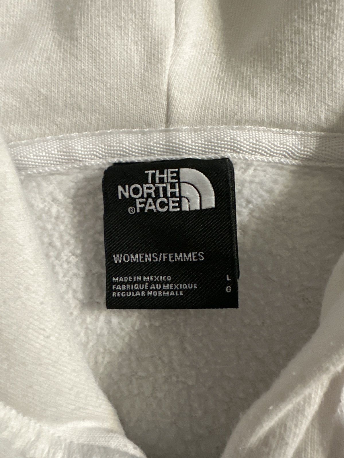 The North Face White The North Face Women’s Hoodie Size L / US 10 / IT 46 - 3 Thumbnail