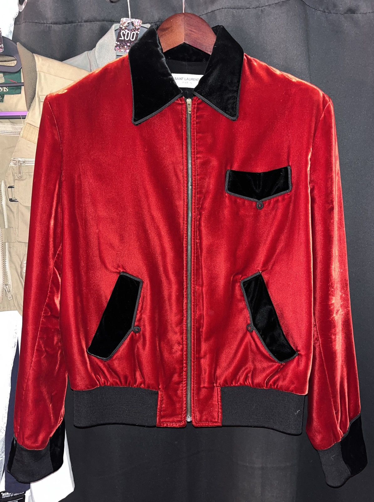 Hedi Slimane Saint Laurent Hedi Slimane Velvet Western 2016 Jacket EU46 Size US S / EU 44-46 / 1 - 3 Thumbnail