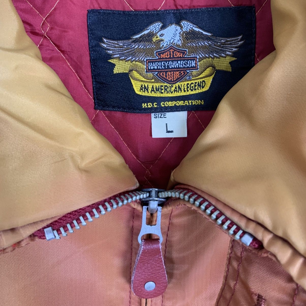Harley Davidson Vintage Harley Davidson Motorcycle Riding Jacket Size US L / EU 52-54 / 3 - 13 Thumbnail