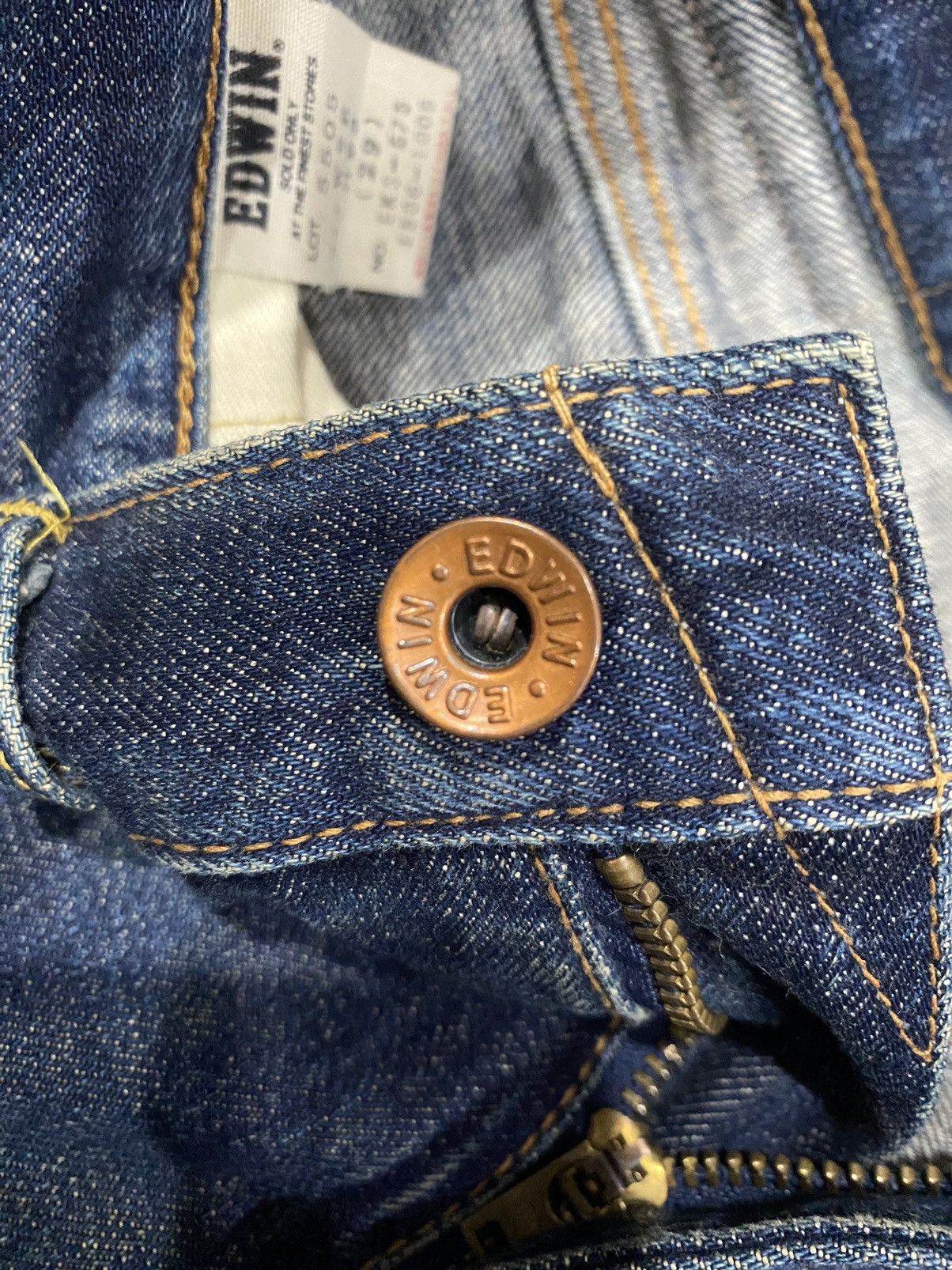 Edwin Vtg Edwin Redline 505X w29” Size US 29 - 12 Thumbnail