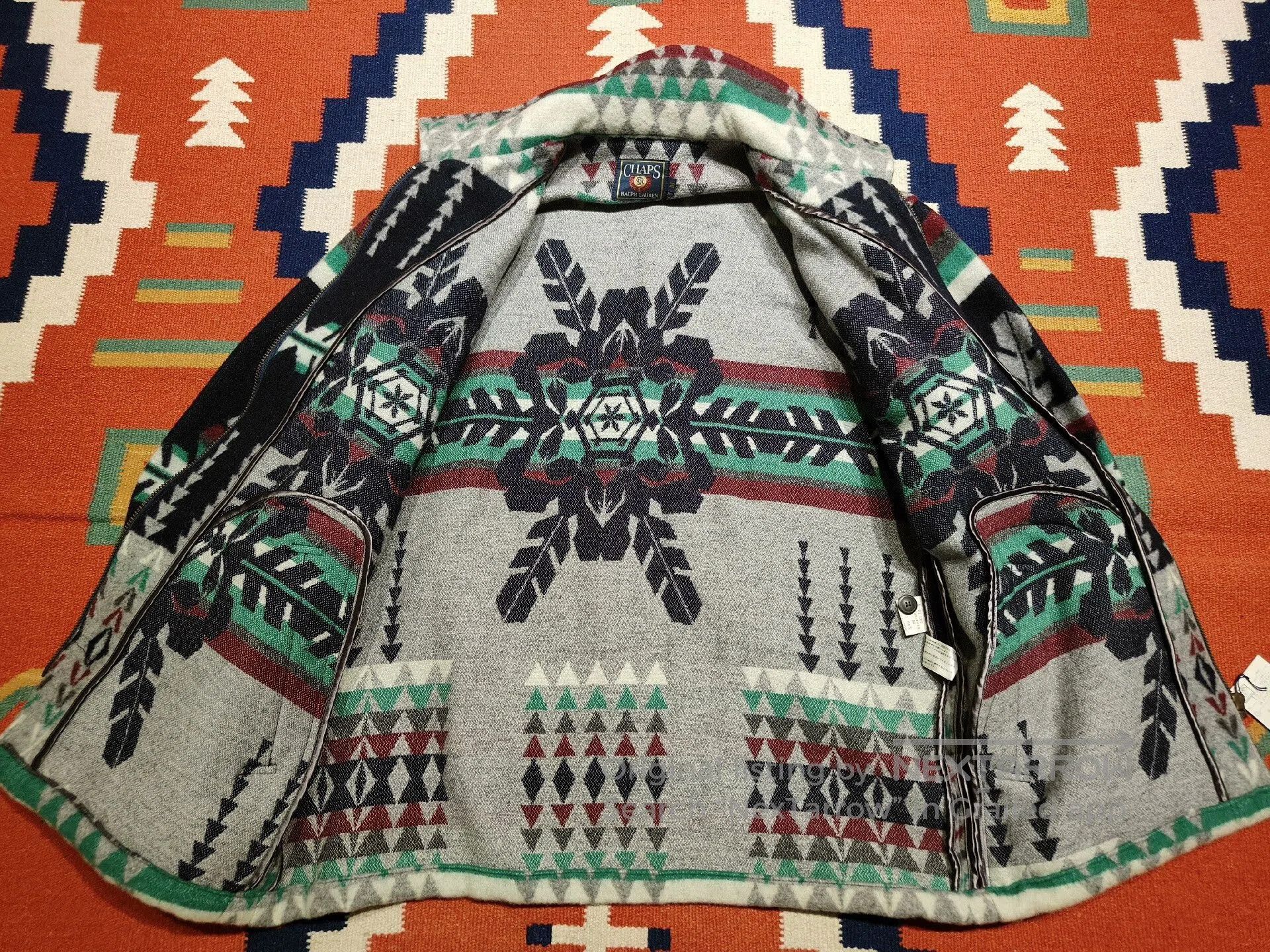 VINNY's Vintage Ralph Lauren Chaps Wool Jacket. Size US M / EU 48-50 / 2 - 8 Thumbnail