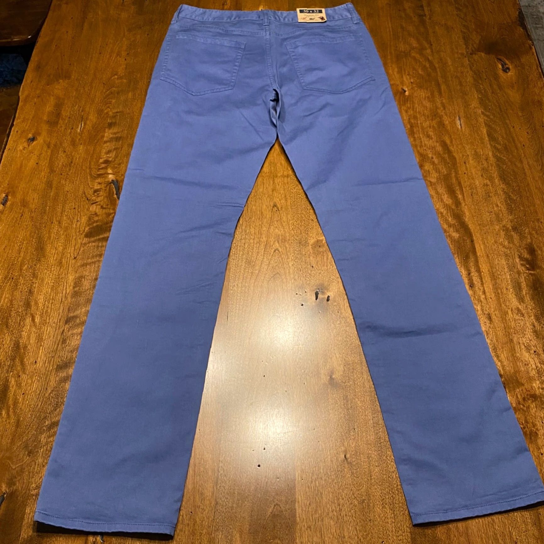 Vineyard Vines Vineyard Vines Pants Mens 30x32 Blue Straight Fit 5-Pocket Pant Preppy NEW Size US 30 / EU 46 - 6 Thumbnail