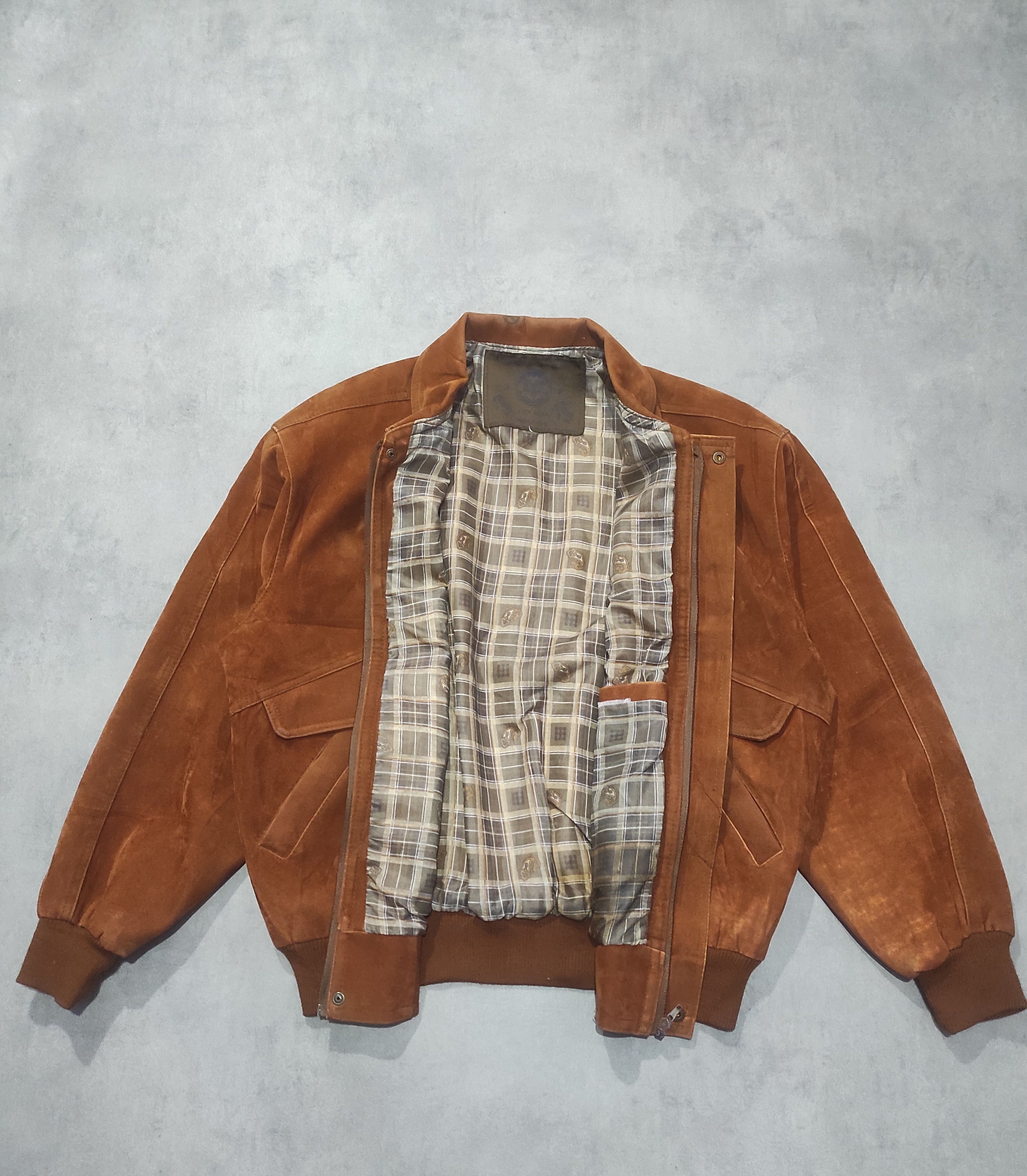 Other Vintage Alta Moda Suede Jacket – Cognac Brown Size US M / EU 48-50 / 2 - 3 Thumbnail