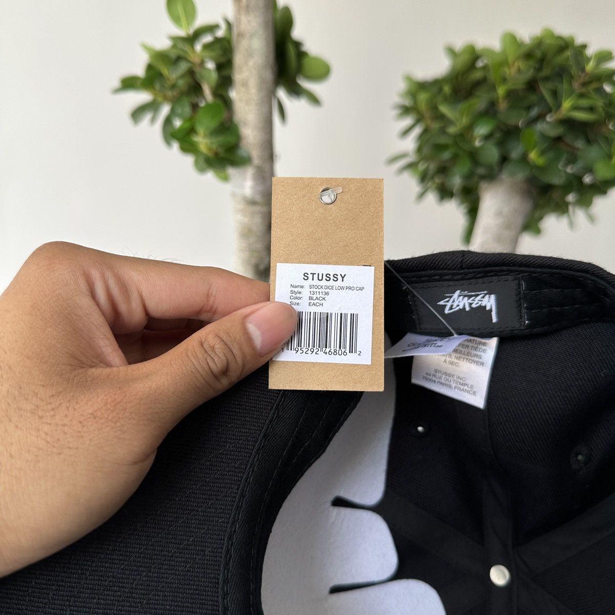 Other Stussy Cap Hat Black Size ONE SIZE - 4 Thumbnail