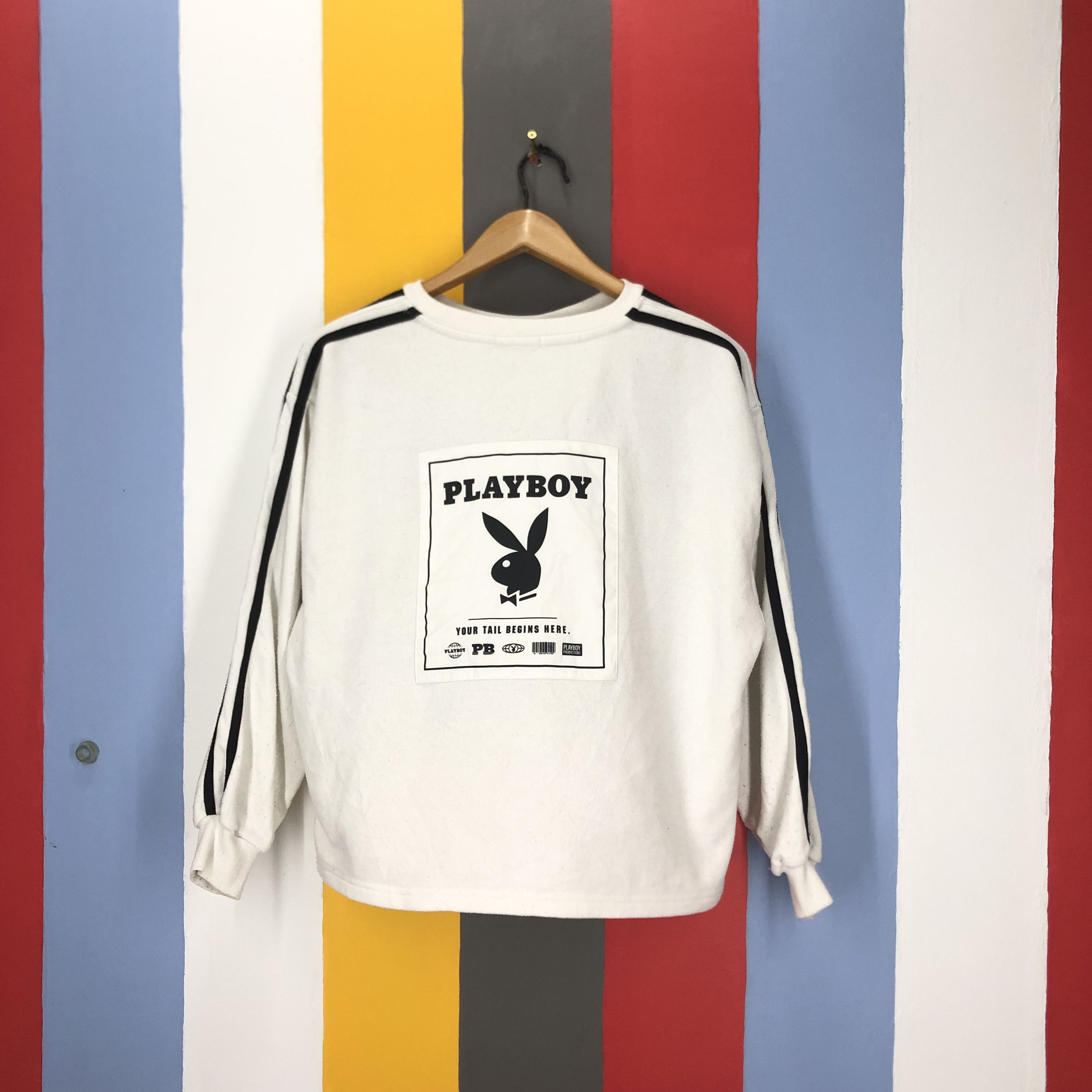 Playboy PLAYBOY by VEHEMENT Women Sweatshirt #1638/03 Size M / US 6-8 / IT 42-44 - 1 Thumbnail