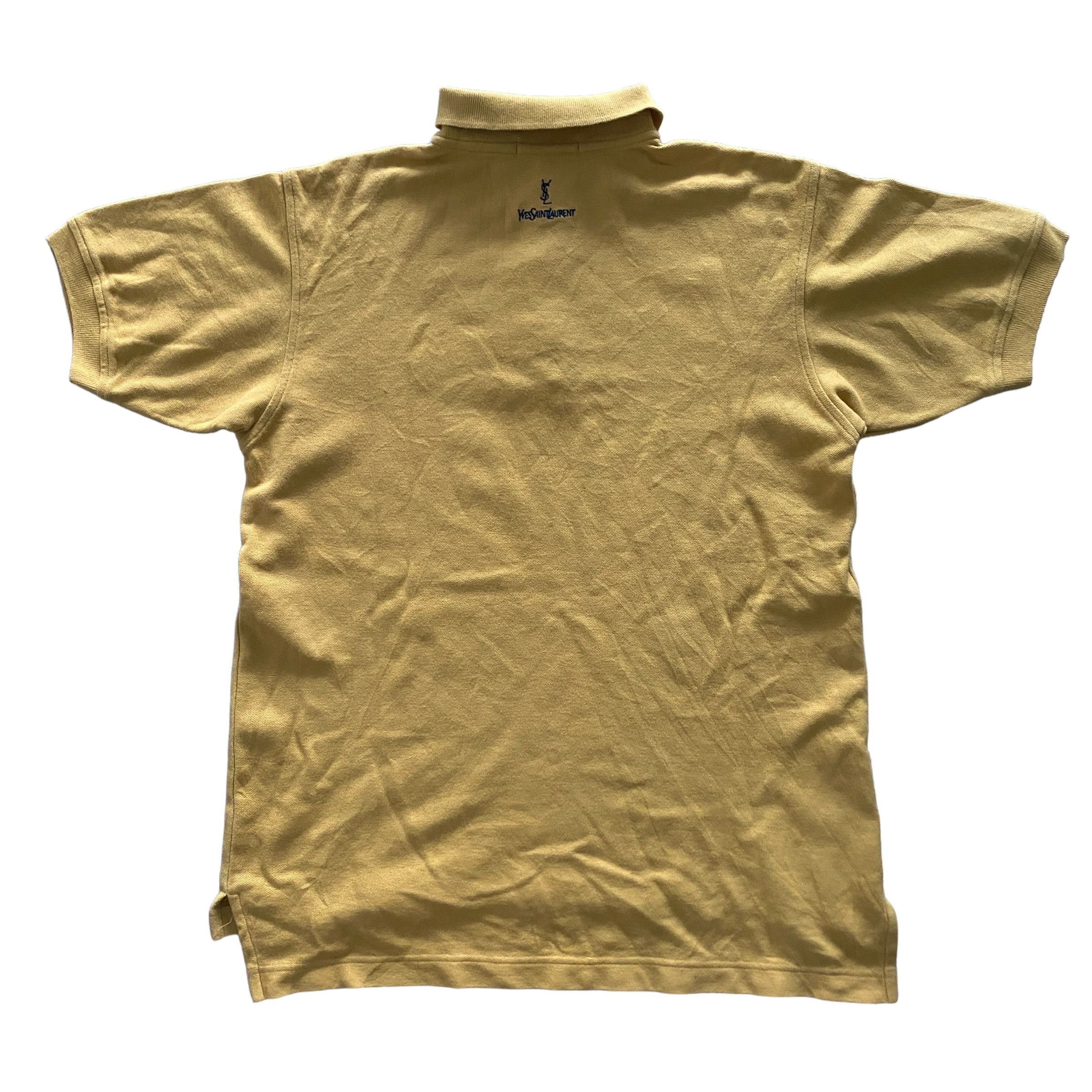 Yves Saint Laurent Vintage Yves Saint Laurent Polo Shirt Size US M / EU 48-50 / 2 - 3 Thumbnail