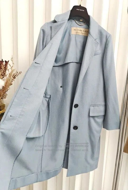 Burberry Burberry Women's Mid-Length Cashmere Coat. Size S / US 4 / IT 40 - 3 Thumbnail