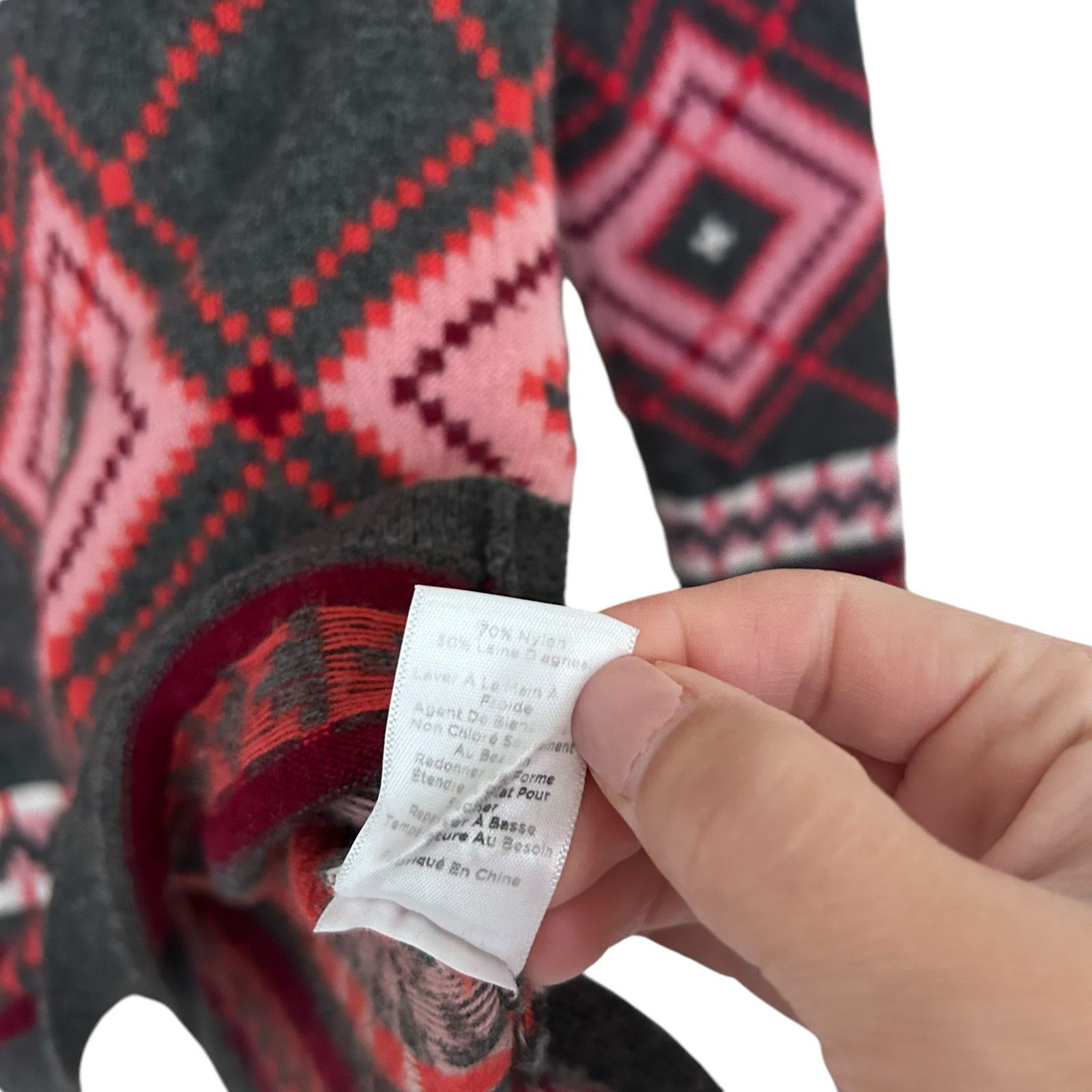 Other Talbots Wool Blend Fair Isle Sweater Sz SP Size S / US 4 / IT 40 - 3 Thumbnail