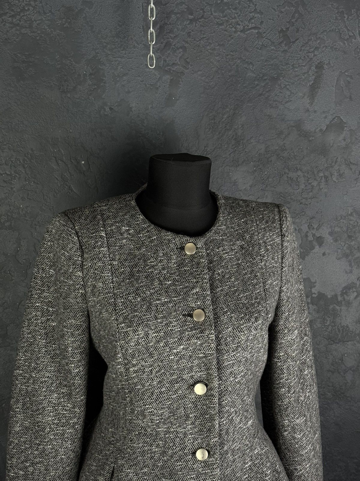 Armani Collezioni Armani Jeans Giorgio Wool Blend Blazer Vintage Womens 44 Size M / US 6-8 / IT 42-44 - 2 Thumbnail