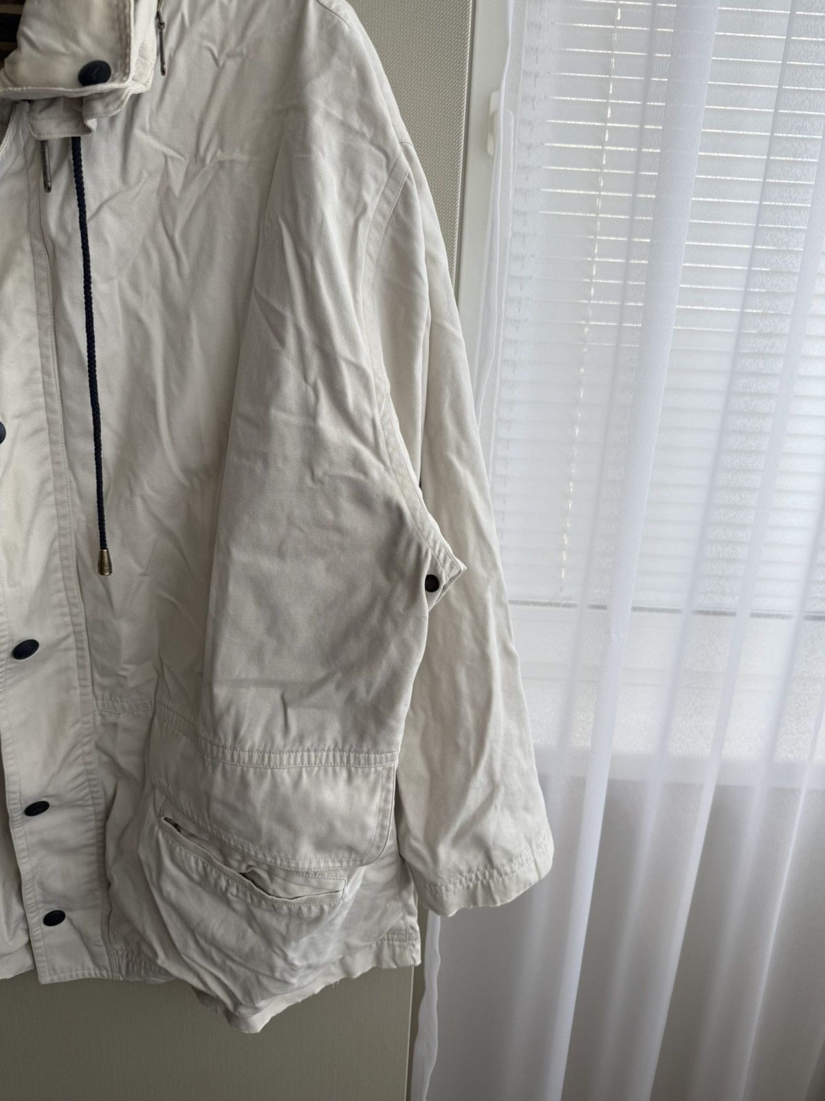 Burberry Burberrys of London Hooded Rain Coat Jacket Beige Size L |G1 Size US L / EU 52-54 / 3 - 9 Thumbnail
