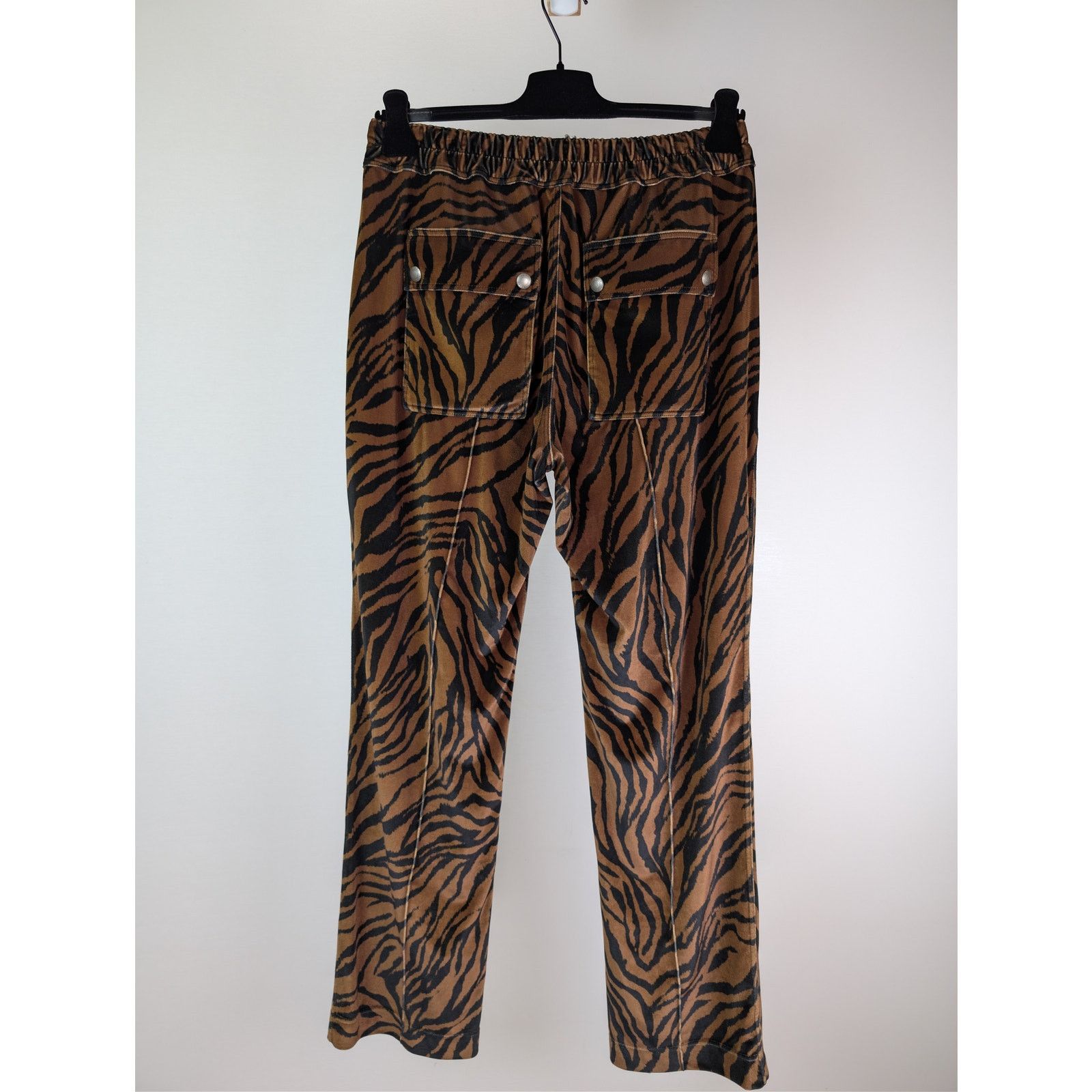Tom Ford o1rshd1 Cut and Sewn Knit Trousers Pant in Brown / Black Size US 38 / EU 54 - 9 Thumbnail