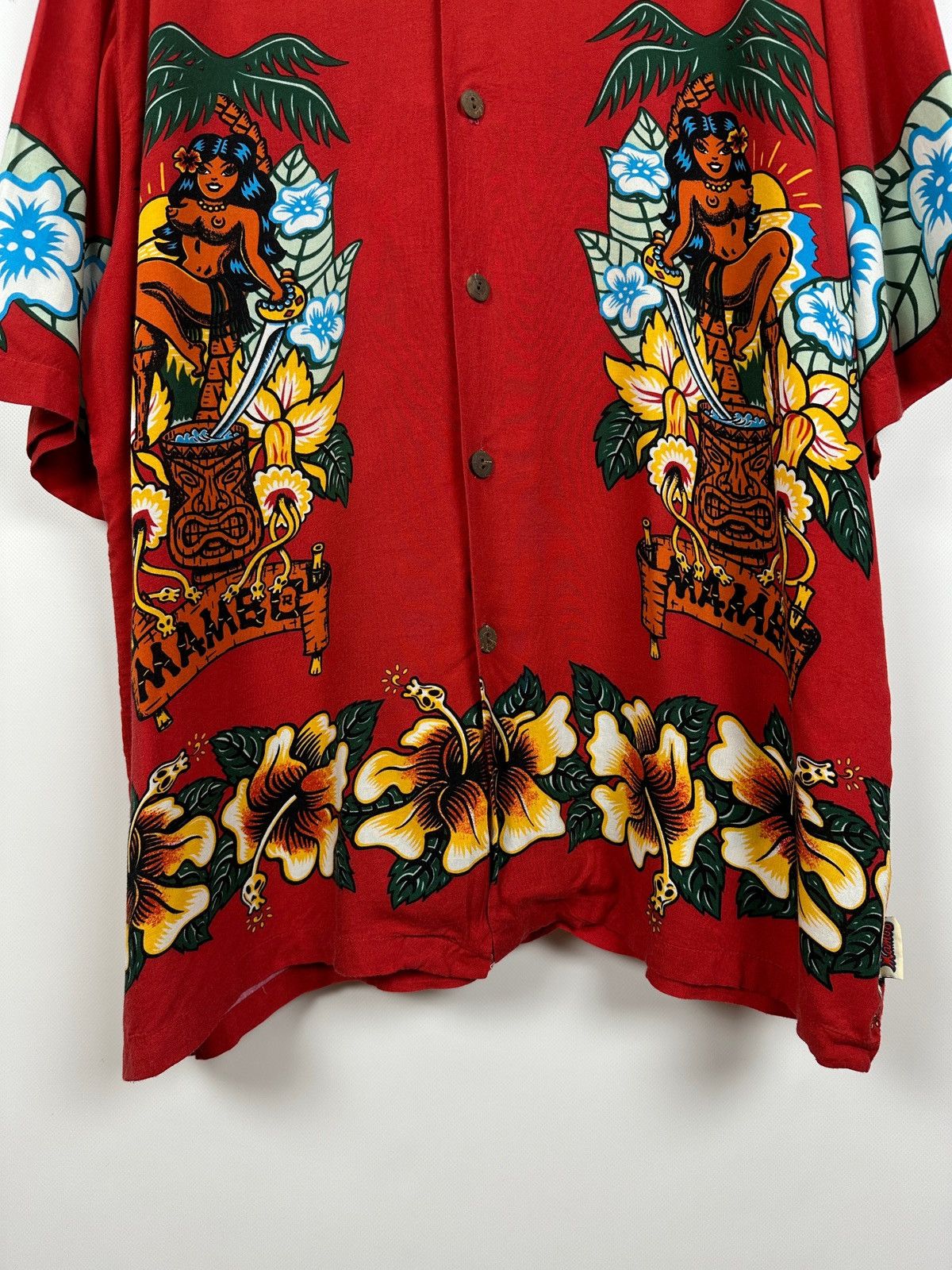 Mambo Vintage Mambo Loud Australian All Over Print Hawaiian Shirt Size US M / EU 48-50 / 2 - 7 Thumbnail