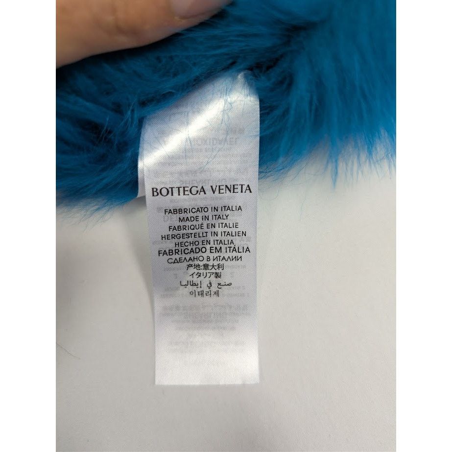 Bottega Veneta o1rshd1 Size: 8.5 / Toscana Shearling Gloves in Blue Size ONE SIZE - 16 Thumbnail