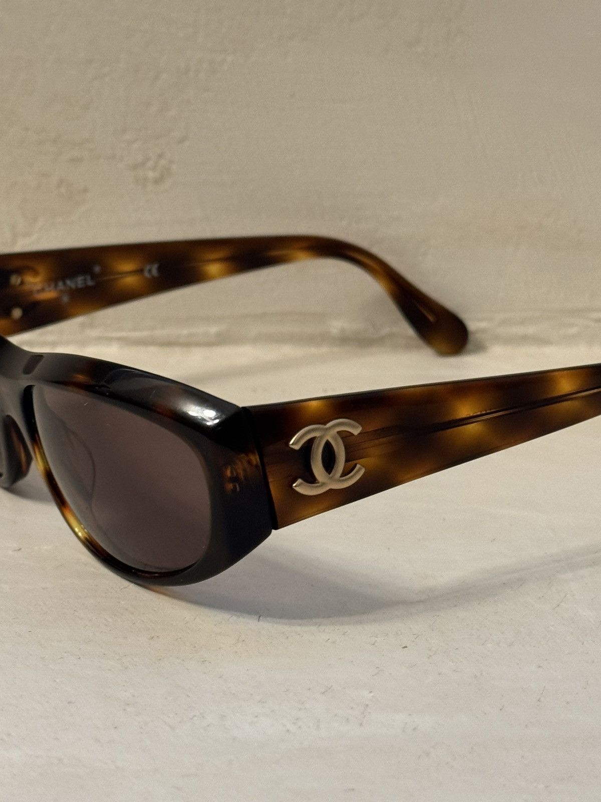 ❌SOLD❌ Vintage Chanel Sunglasses Y2K Brown tortoiseshell