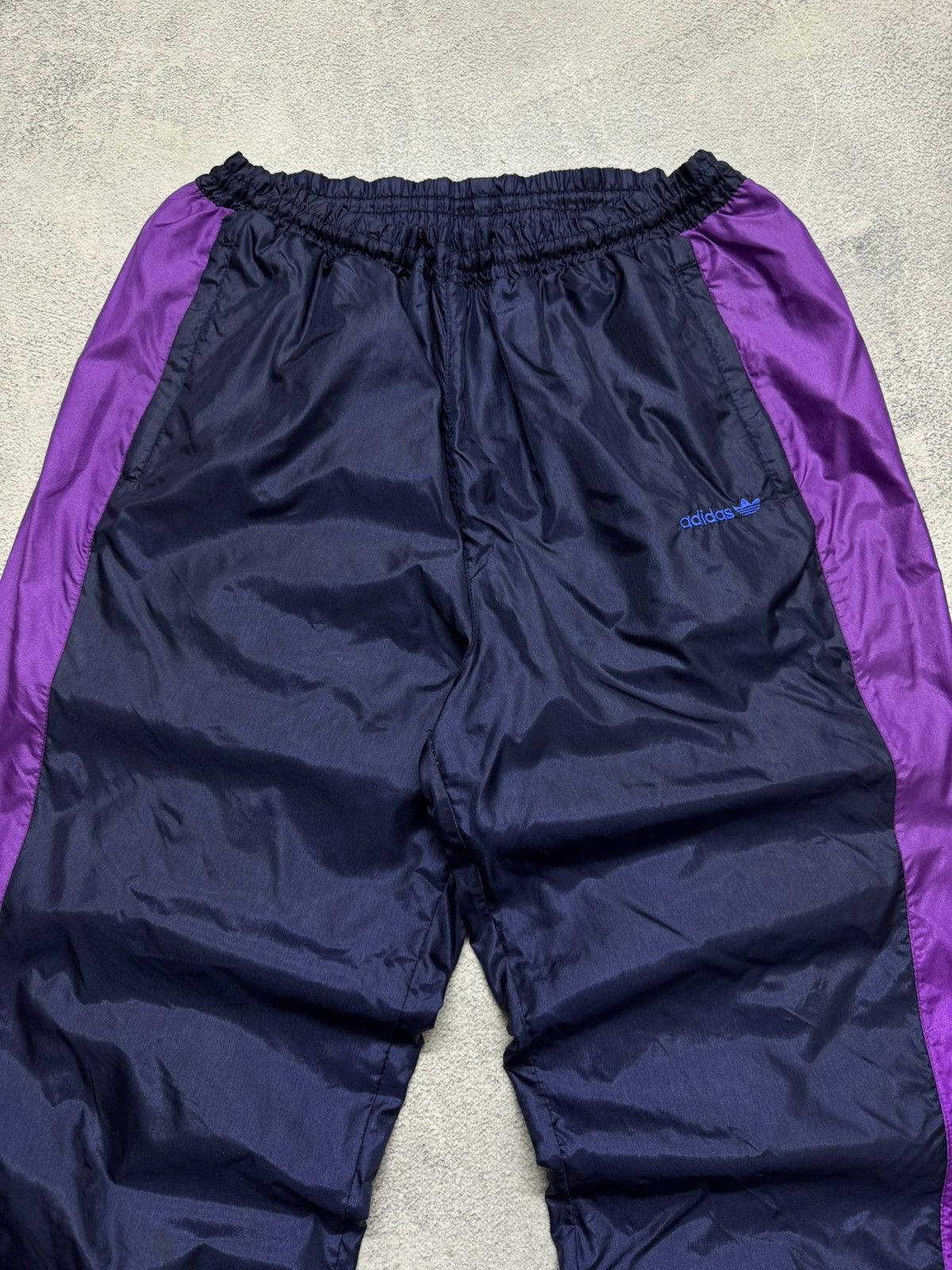 Adidas Vintage Adidas Nylon Track Suit Very Rare Retro 90’s Size US L / EU 52-54 / 3 - 15 Thumbnail