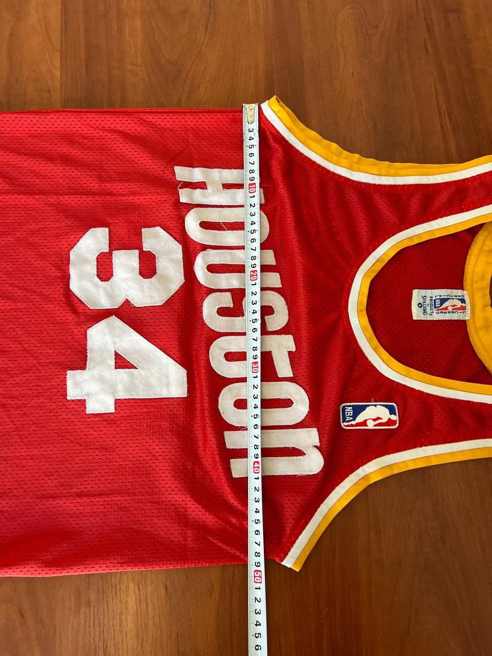 VERY RARE! 1970/80 HOUSTON ROCKETS #34 SPALDING JERSEY SZ S