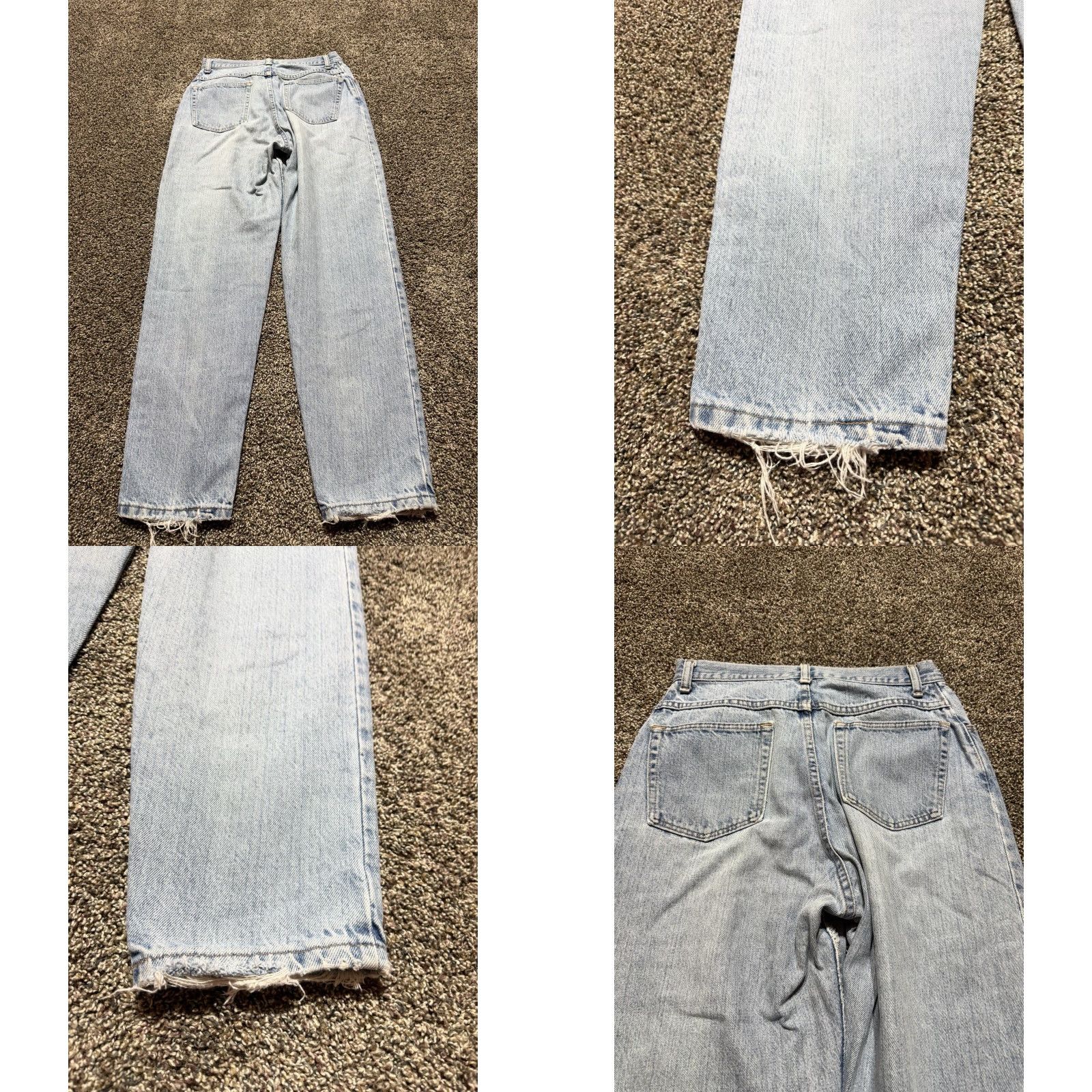 Wrangler Vintage Wrangler Jeans Women's 12 Petite Blue Denim 29X30 High Rise Mom 5-Pocket Style Womens Size 34" / US 12 / IT 48 - 9 Thumbnail