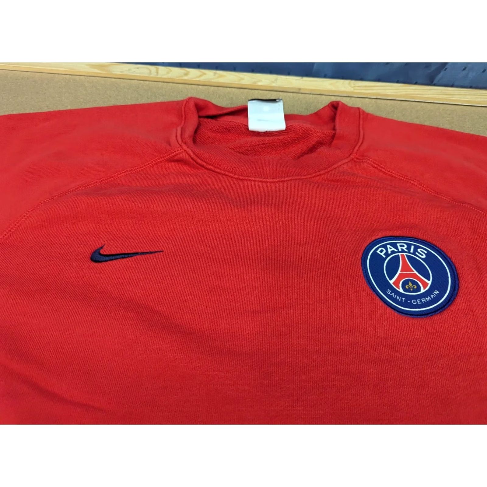 Nike Nike PSG Sweatshirt Mens L Crewneck Red Football Paris Saint Germain Size US L / EU 52-54 / 3 - 3 Thumbnail