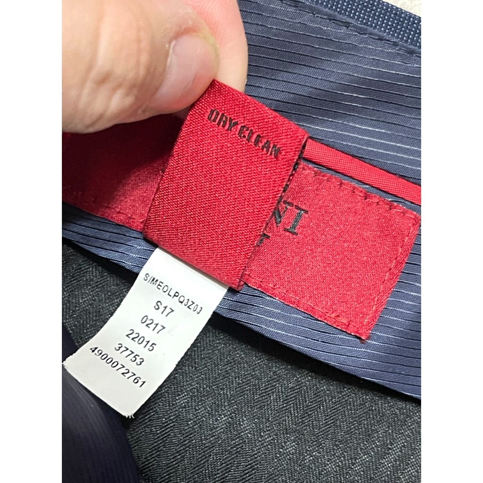 Alfani Alfani Pants, Men's Slim Fit Dress Pants, Size 30x30, Blue, Flat Front, Regular, Men, 30x30, Casual, Dress Pants, Slimming, Free Return Size US 30 / EU 46 - 6 Thumbnail
