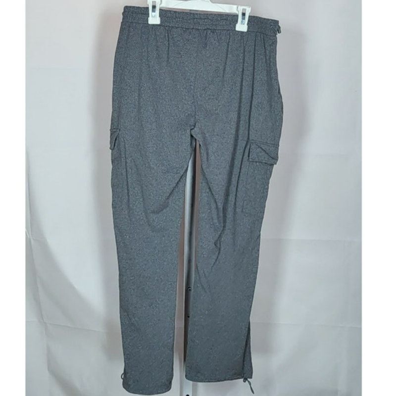 Other No Comment Gray Stretch Cargo Jogger Pants - Size Large Size 34" / US 12 / IT 48 - 3 Thumbnail