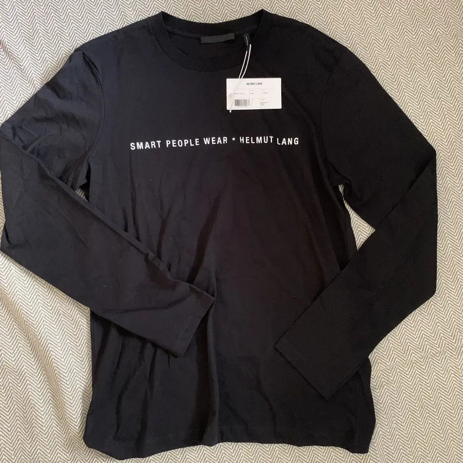 Helmut Lang Helmut Lang Smart PPL Longsleeve Black S Size US S / EU 44-46 / 1 - 6 Thumbnail