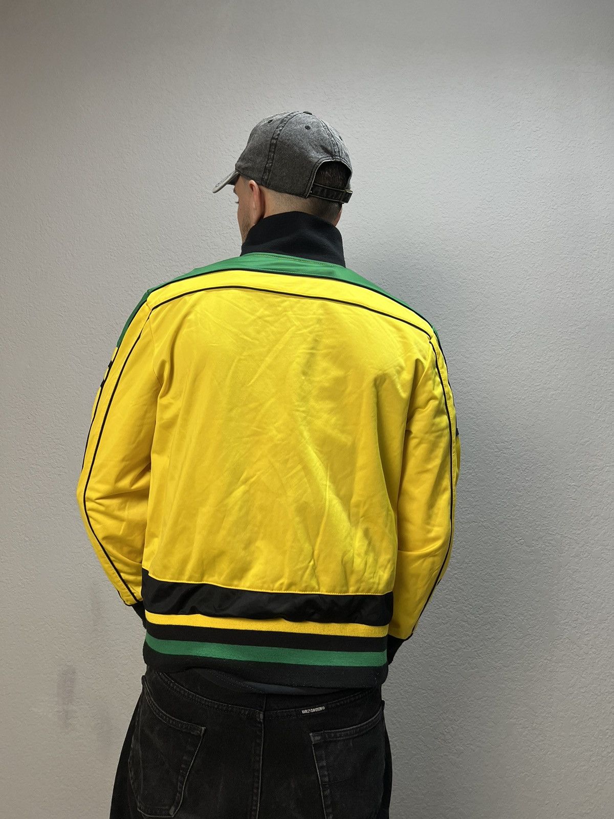 Vintage VINTAGE Y2K JAMAICA ZIP UP JACKET Size US M / EU 48-50 / 2 - 9 Thumbnail