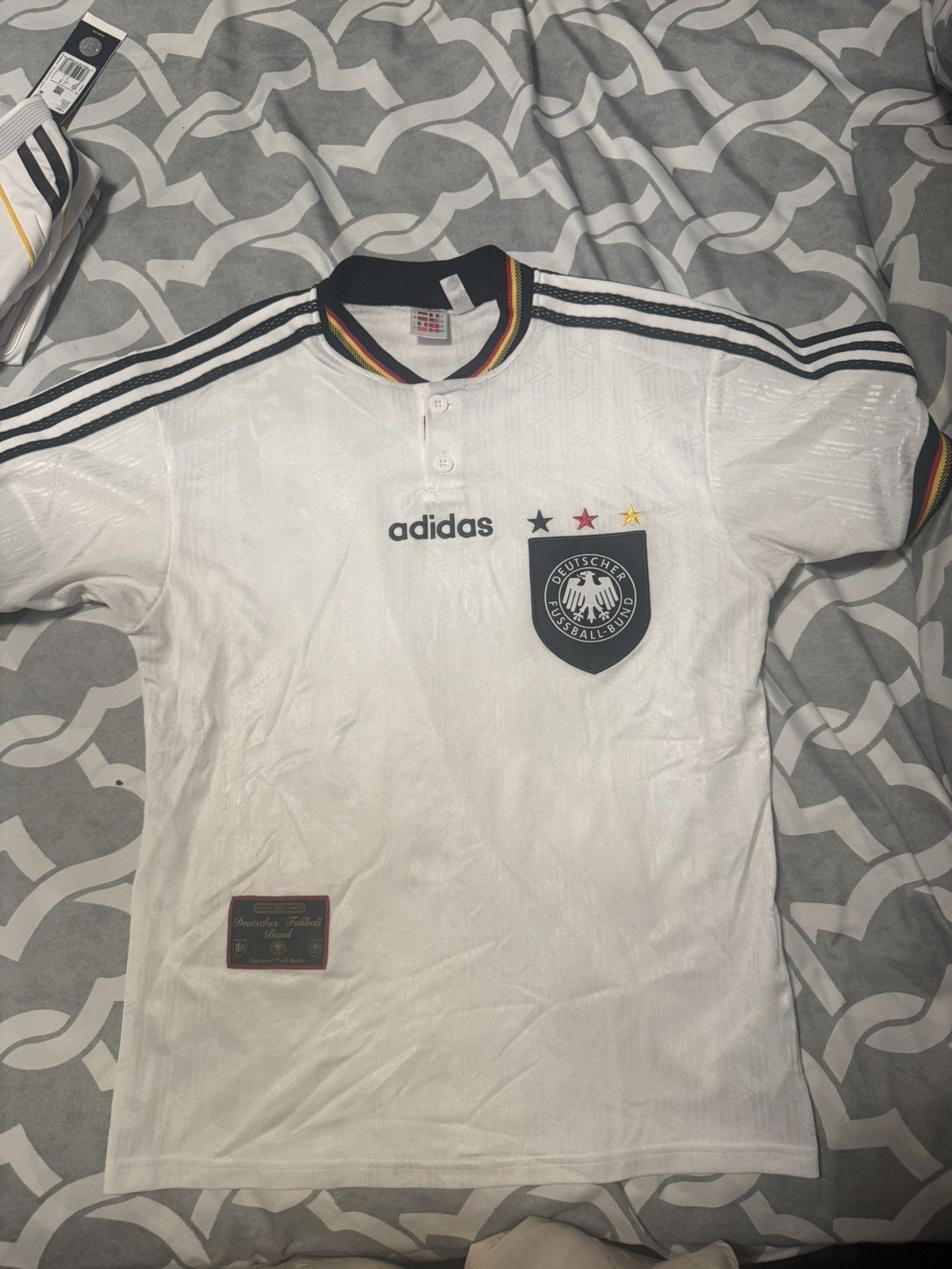 Adidas Germany Retro Rerelease Size US S / EU 44-46 / 1 - 1 Thumbnail