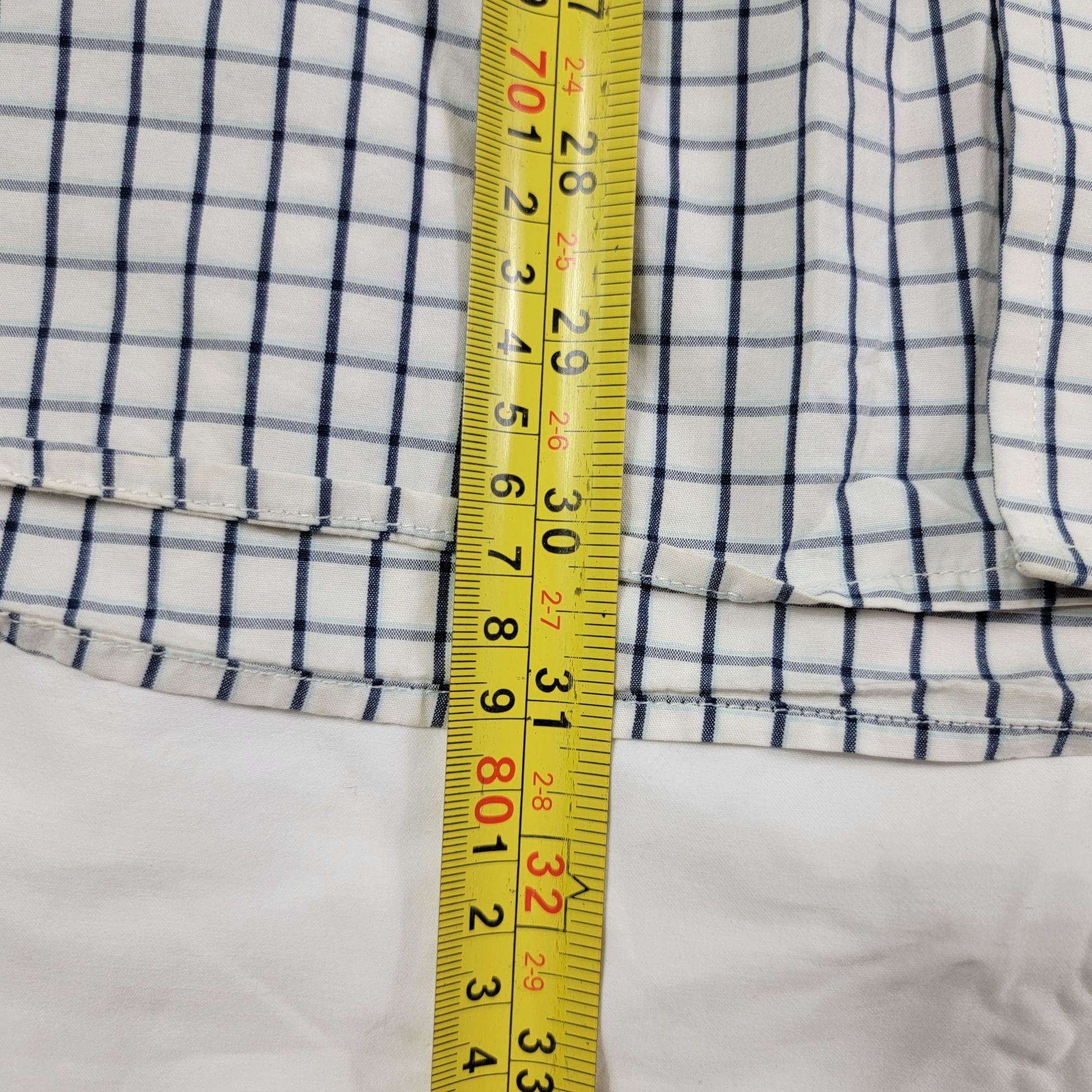 Tommy Hilfiger Tommy Hilfiger Mens XL White Checkered Short Sleeve Shirt Ca Size US XL / EU 56 / 4 - 9 Thumbnail