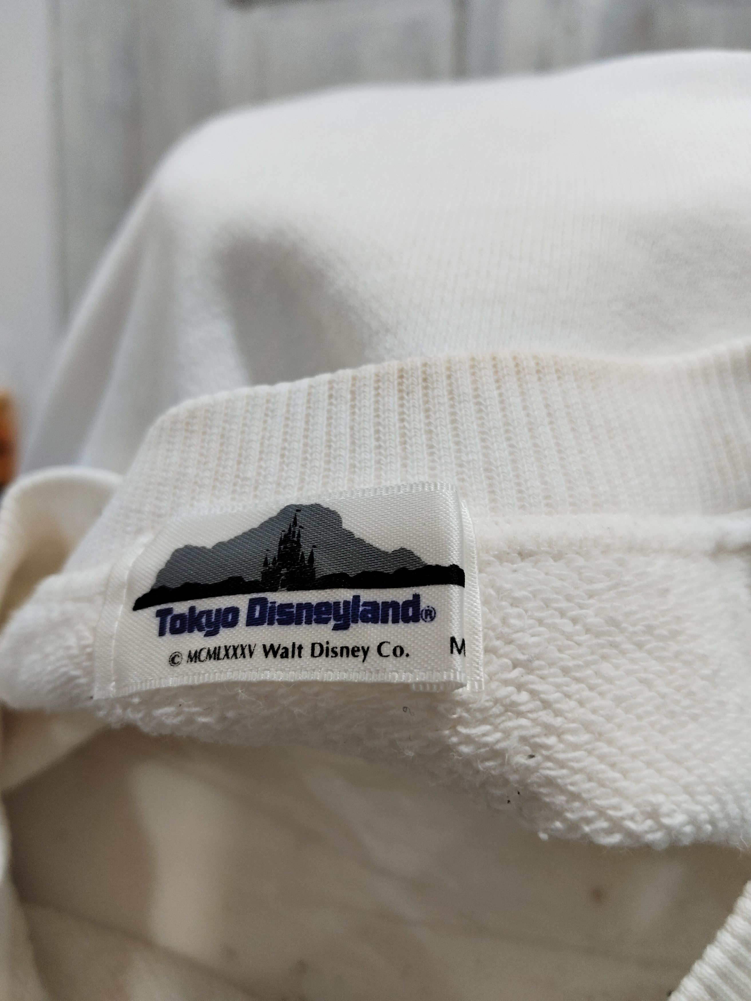 Disney Vintage Tokyo Disneyland Cartoon Sweatshirt Size US M / EU 48-50 / 2 - 4 Thumbnail