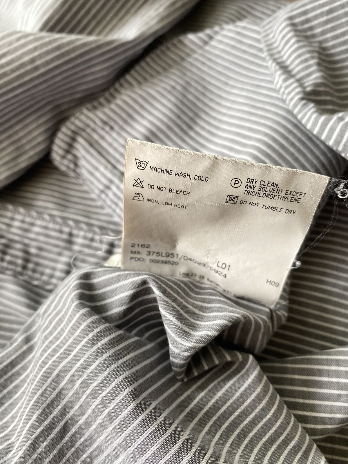 Burberry Burberry by Thomas Burberry striped ls button up shirt Size XL / US 12-14 / IT 48-50 - 5 Thumbnail
