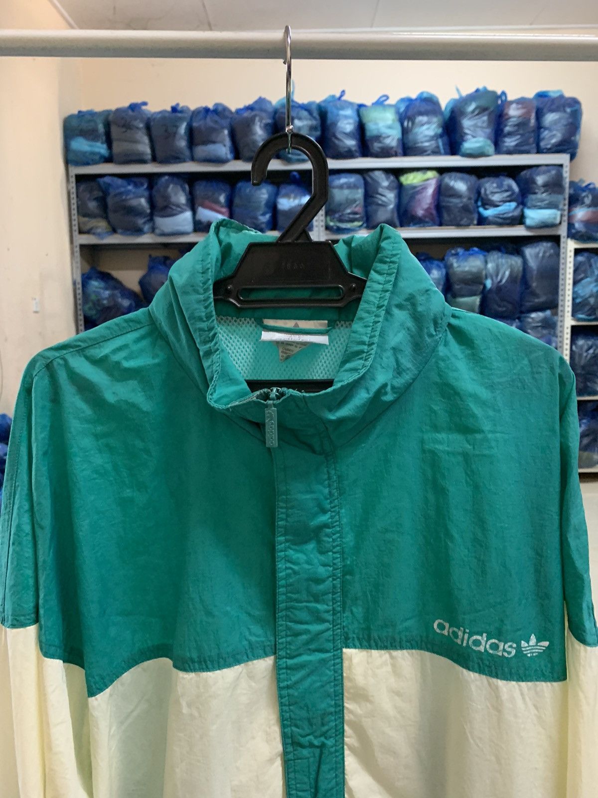 Adidas × Vintage Vintage 90s Adidas Oversized Jacket Size US XL / EU 56 / 4 - 5 Thumbnail