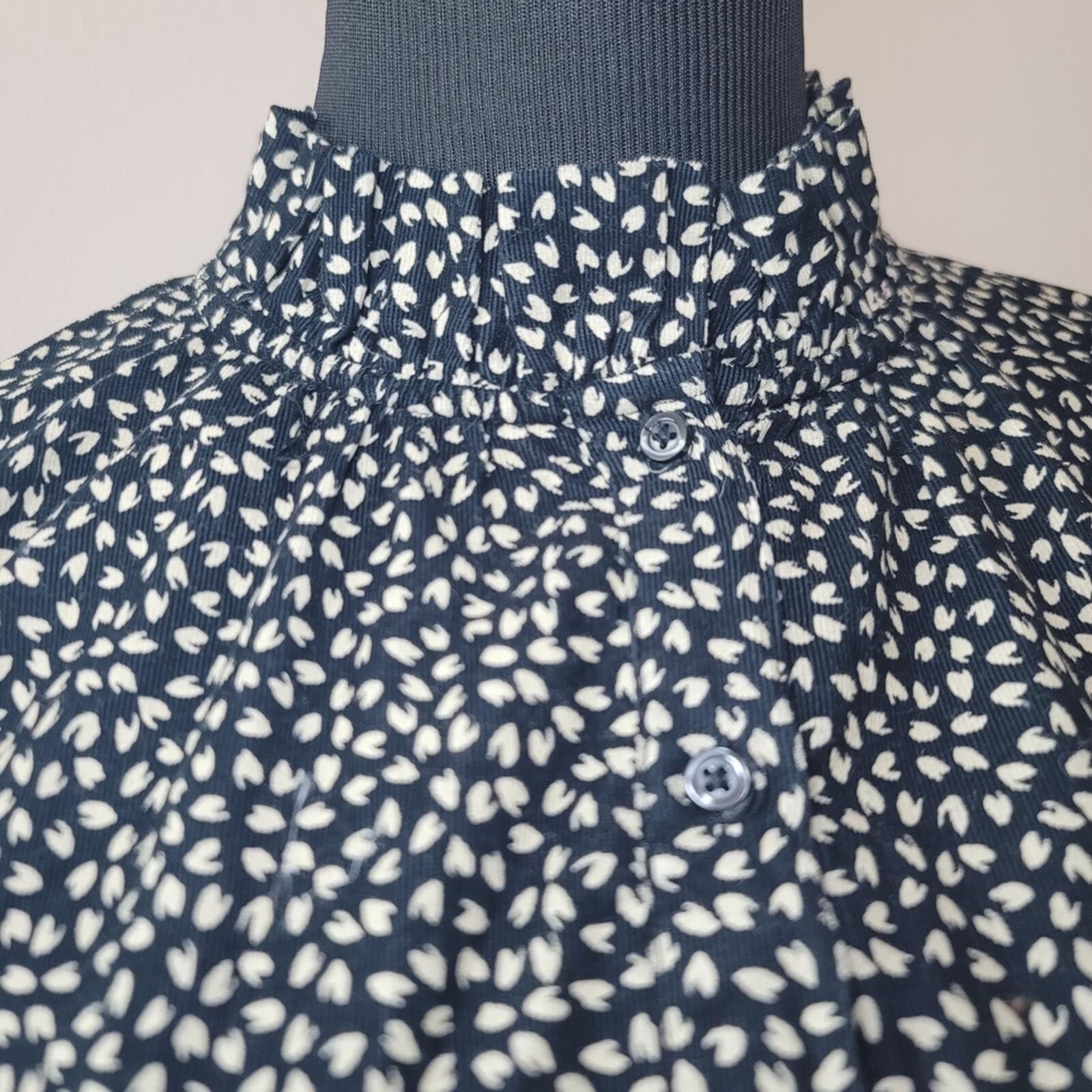 The Great China Wall The Great. Black & White Print Cotton Dress Cottage Sz 1 Size S / US 4 / IT 40 - 6 Thumbnail