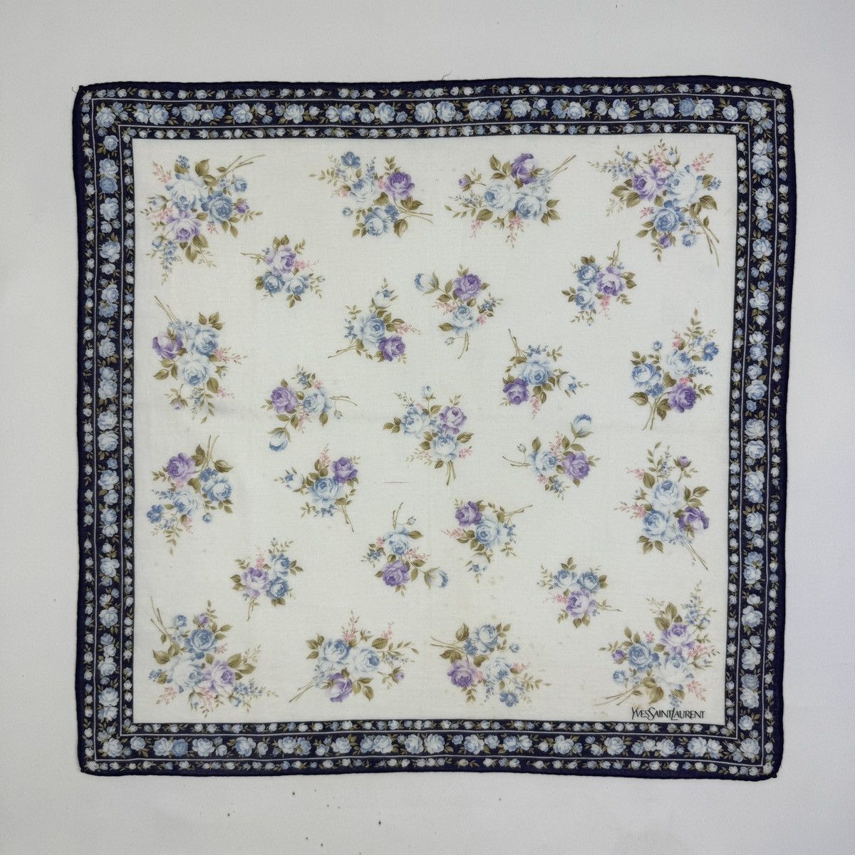 Yves Saint Laurent Yves Saint Laurent Handkerchief Pocket Square Neckerchief Size ONE SIZE - 2 Thumbnail