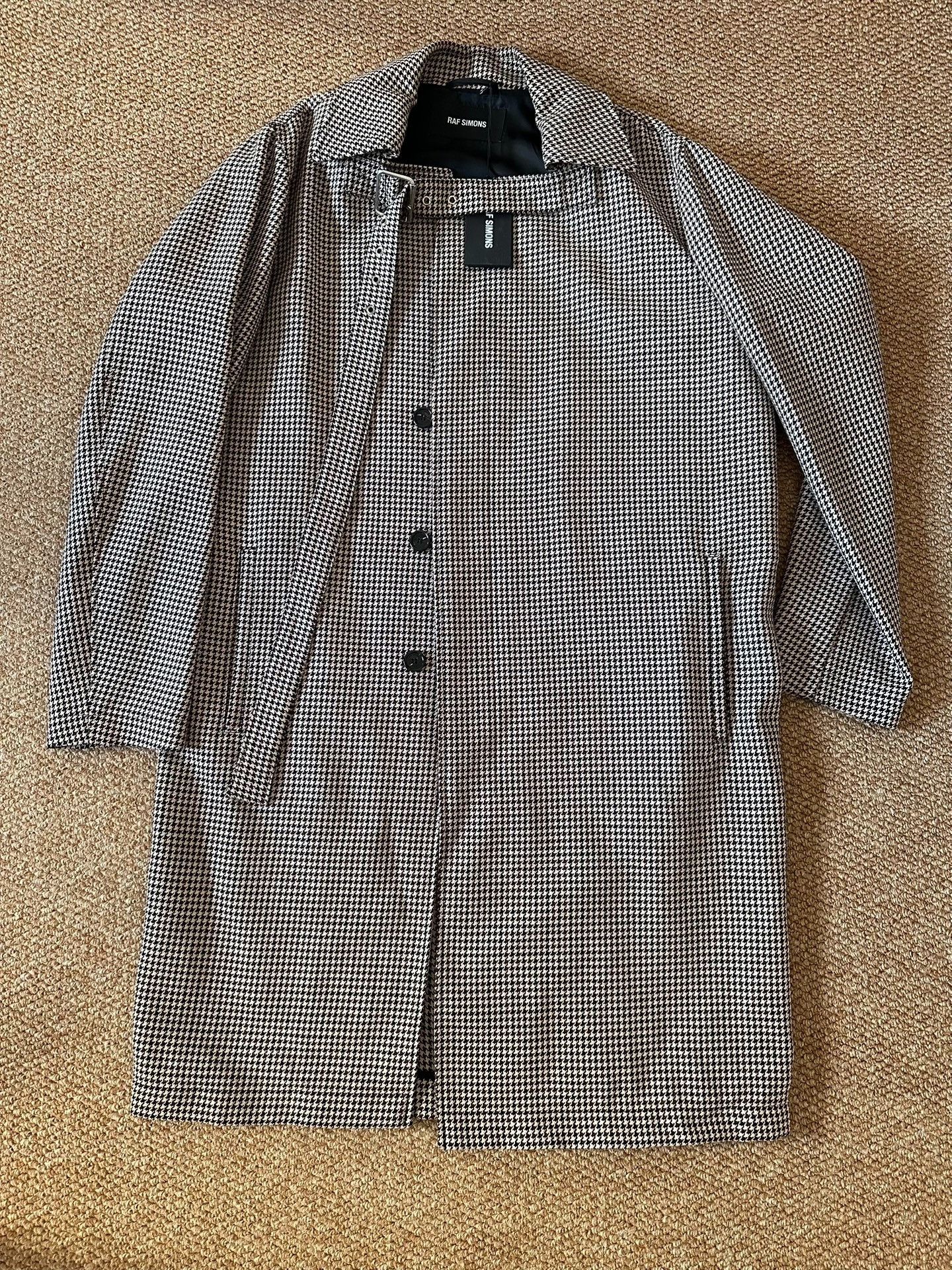 Raf Simons Raf Simons 17SS Buckle Wool Coat Nextarrow-2501 Size US M / EU 48-50 / 2 - 2 Thumbnail