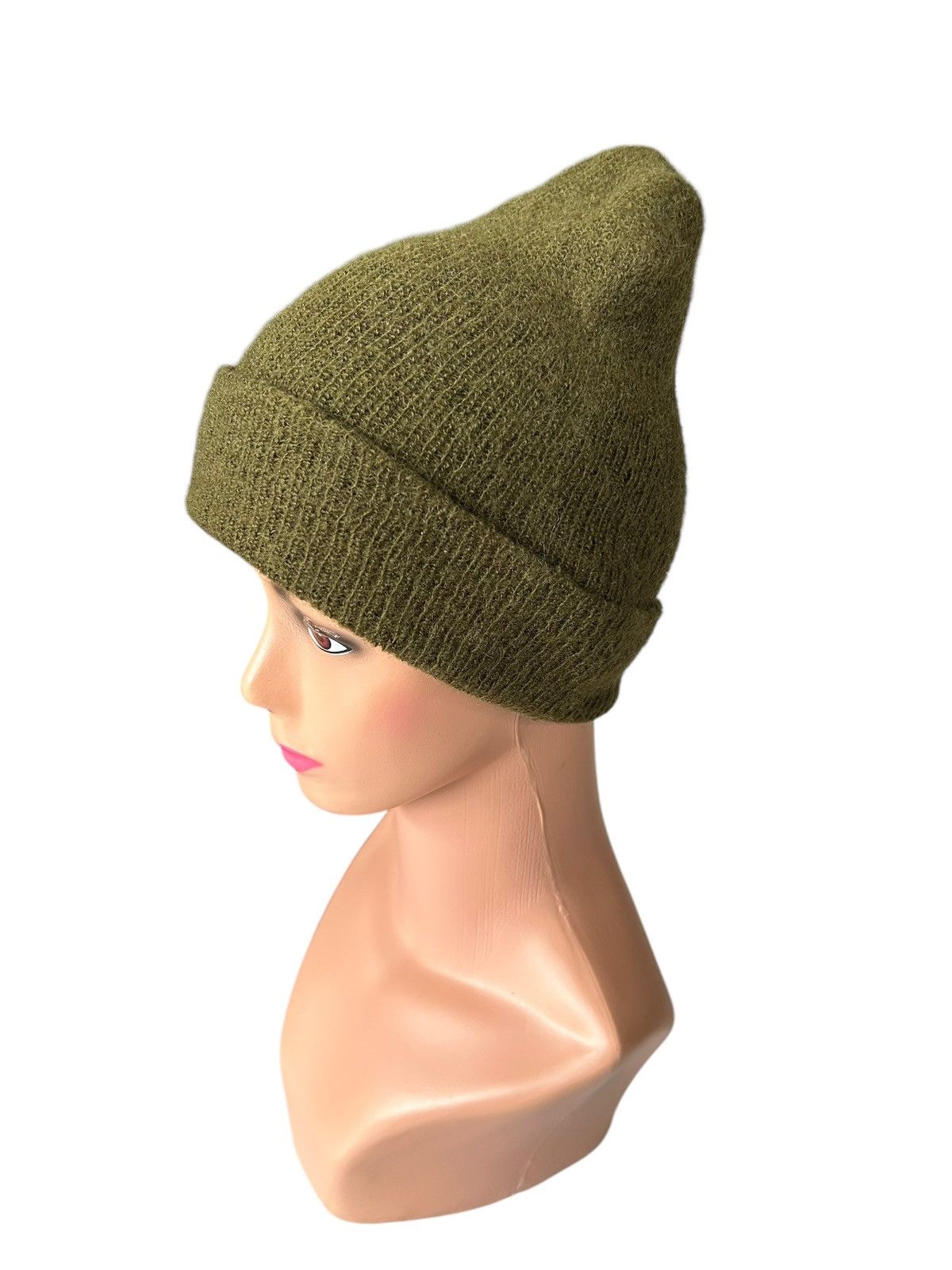 Japanese Brand × Kapital × Vintage Vintage Made in Usa Army Style wool Beanie Hats Size ONE SIZE - 4 Thumbnail