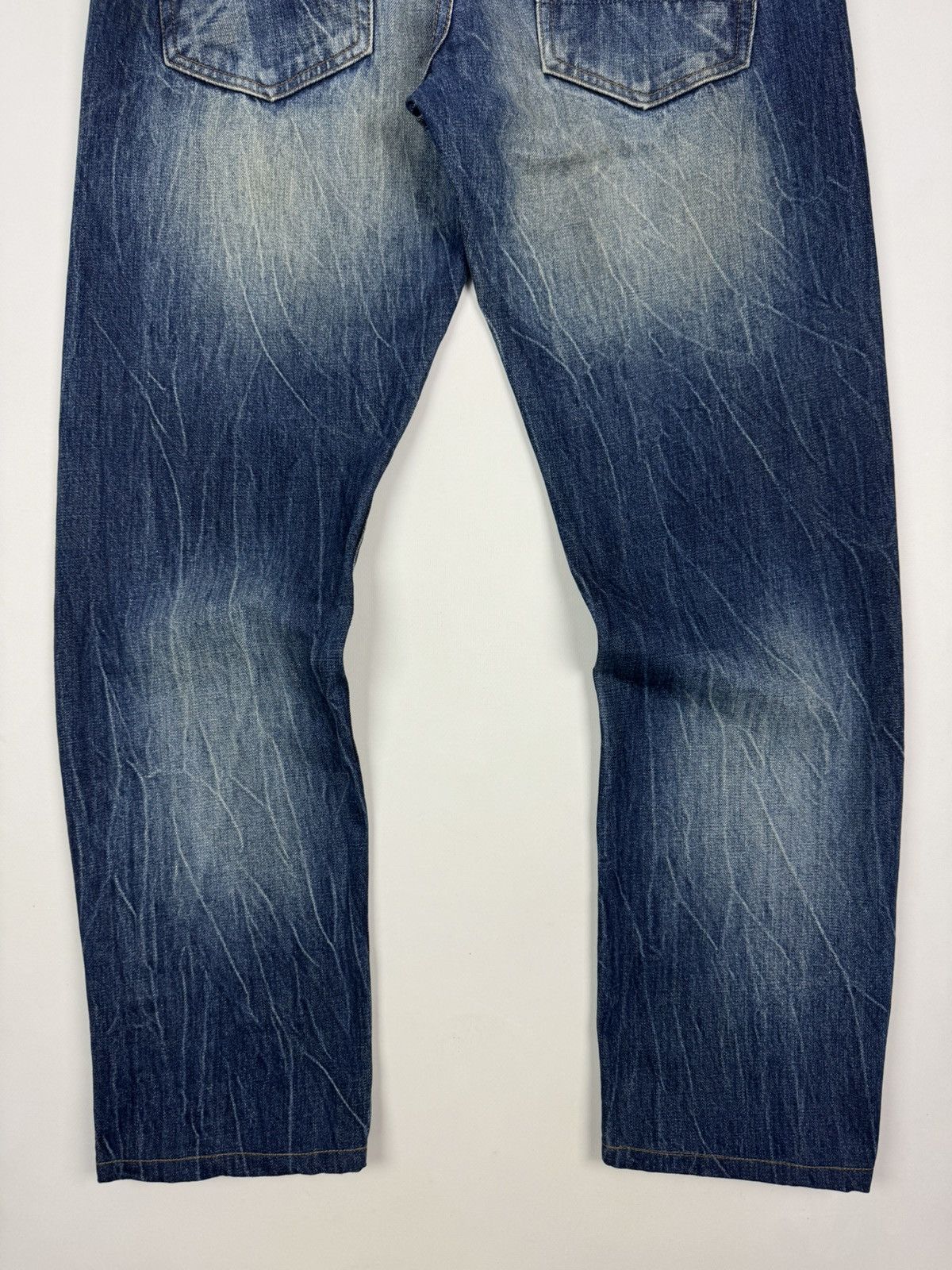 Prps PRPS Washed Selvage Denim Jeans Size US 34 / EU 50 - 16 Thumbnail