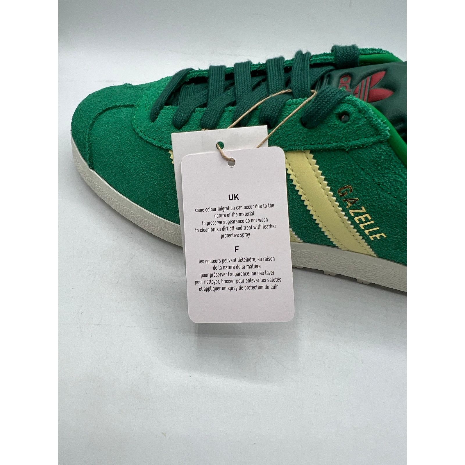 Adidas Adidas Gazelle Spikeless Golf “Collegiate Green” size 5.5 Size US 5.5 / EU 38 - 7 Thumbnail