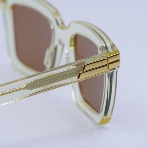 Bottega Veneta 🕶️ New Bottega Veneta BV1005S 005 Beige/Brown Sunglasses Size ONE SIZE - 10 Thumbnail