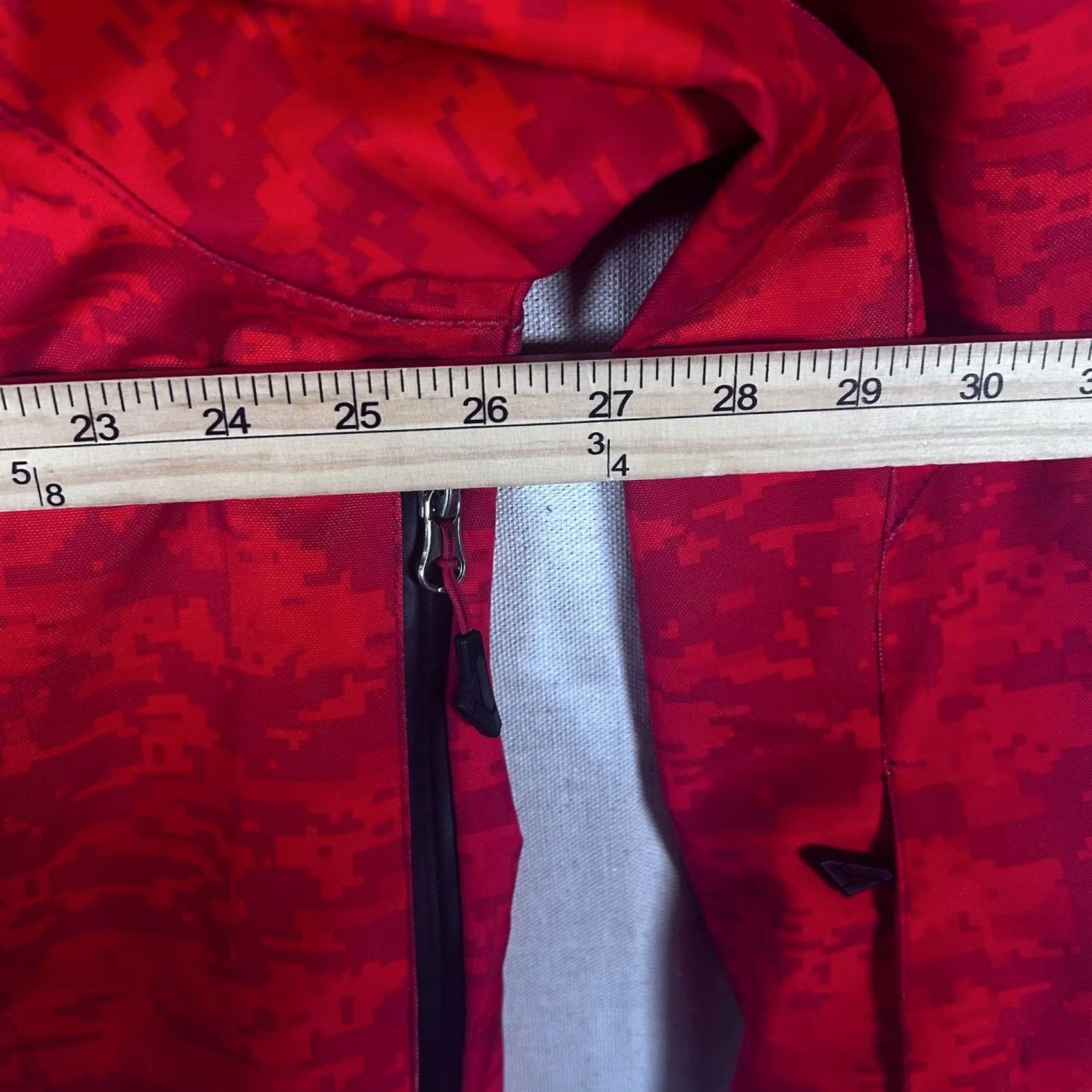 Vintage FXR Racing Mens Boost Jacket Red Digital Camo Snowmobile Winter Coat XL Size US XL / EU 56 / 4 - 4 Thumbnail