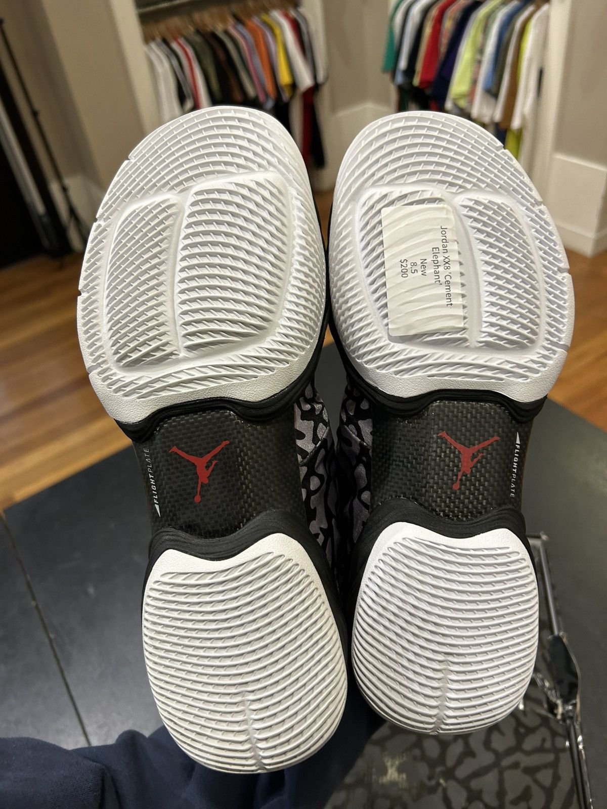 Jordan Brand Jordan 28 ‘Cement Elephant’ Size US 8.5 / EU 41-42 - 5 Thumbnail