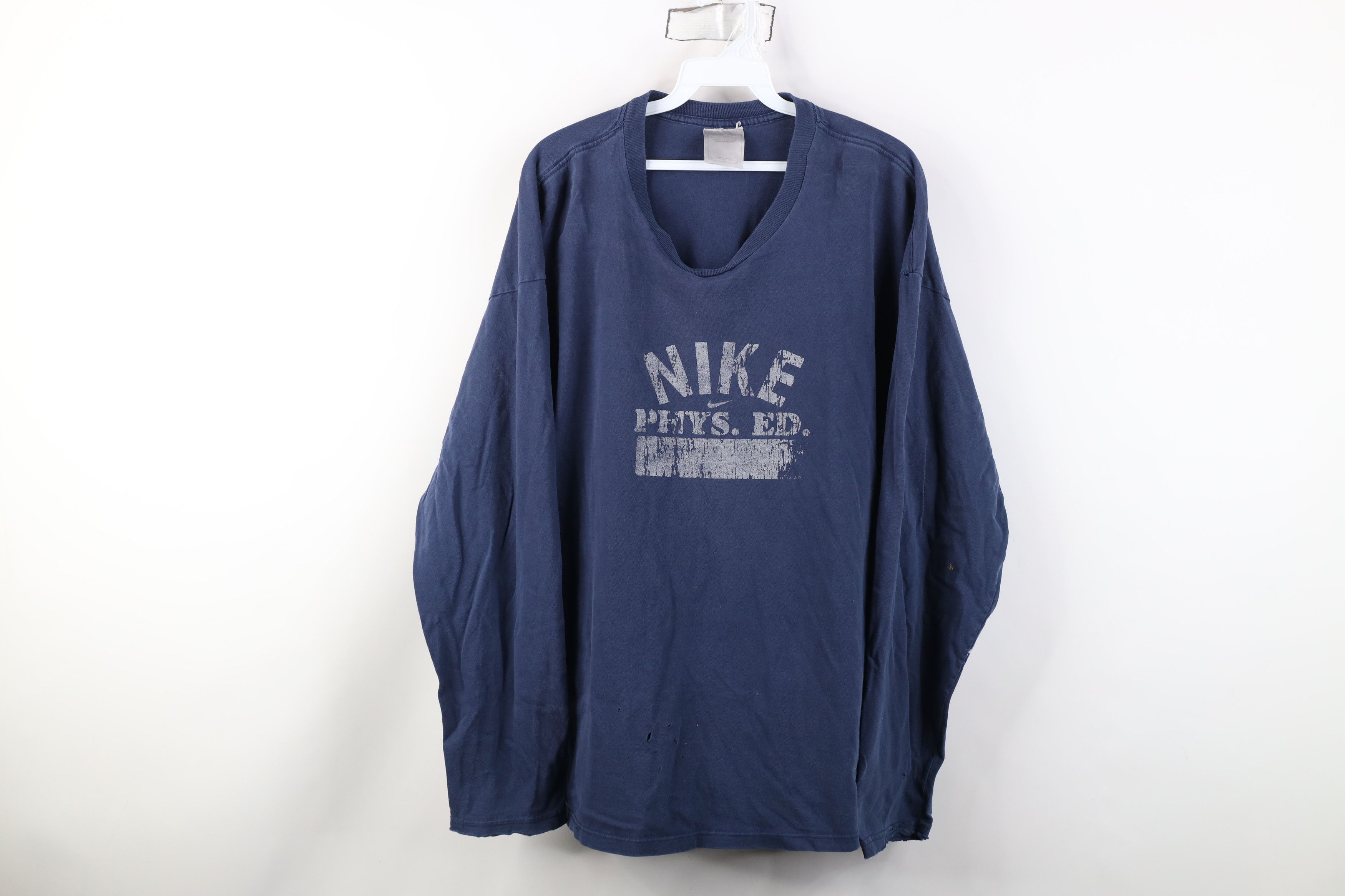 Nike Vintage Y2K Nike Scott Center Swoosh Long Sleeve T-Shirt Size US XL / EU 56 / 4 - 1 Thumbnail
