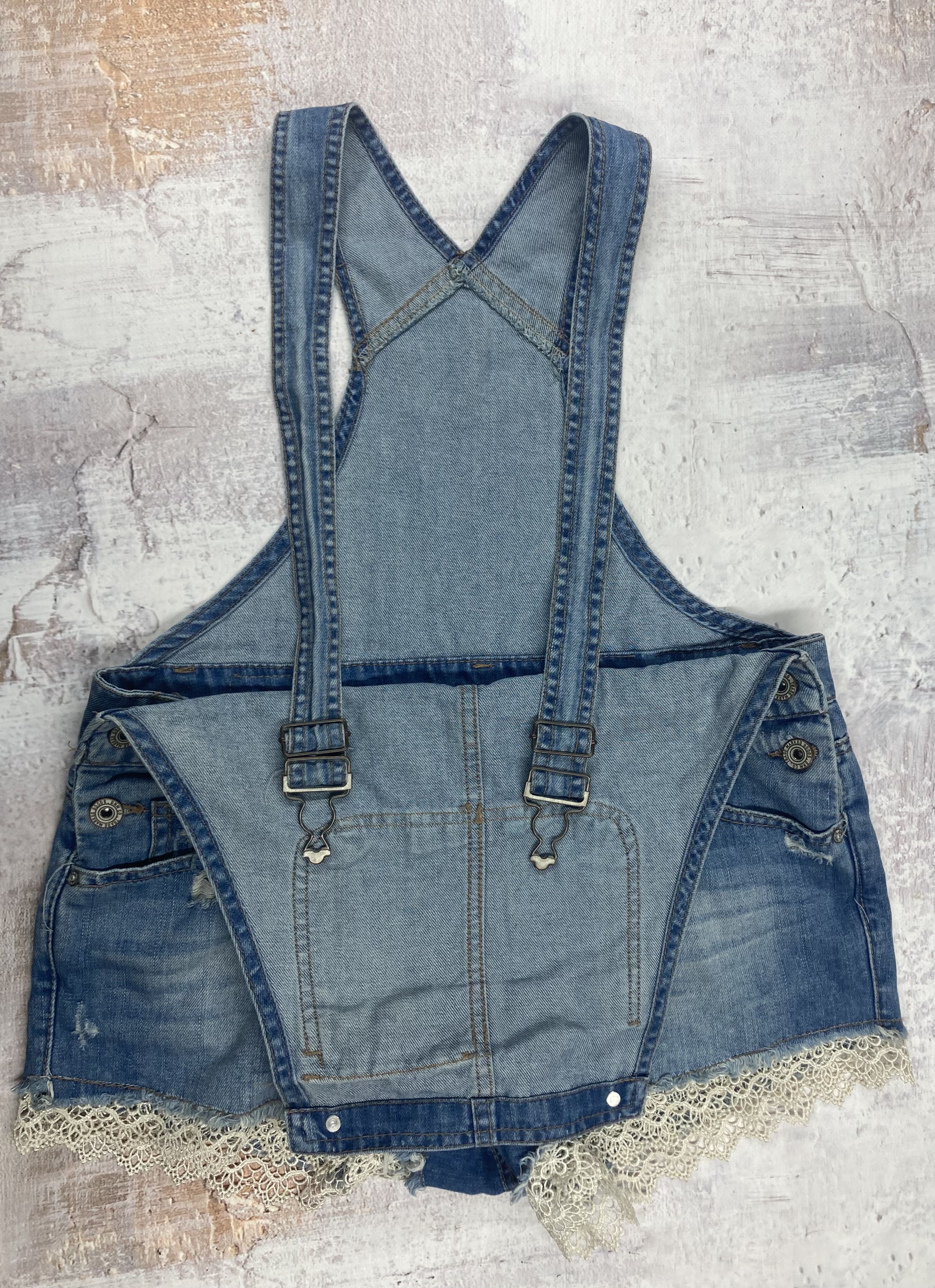 Vintage Vintage Jeans Shorts-Jumpsuit Women’s Size 6 Size 28" / US 6 / IT 42 - 7 Thumbnail