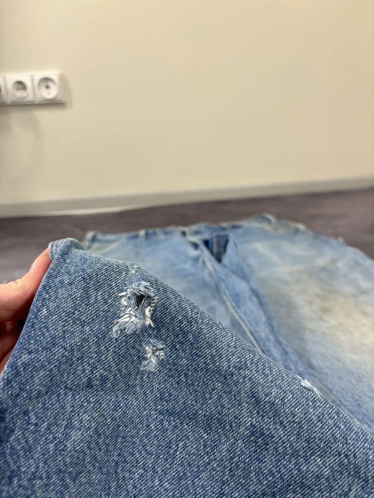 Carhartt × Vintage Vintage Carhartt American Faded Blue Denim Hype Baggy Jeans Size US 36 / EU 52 - 11 Thumbnail