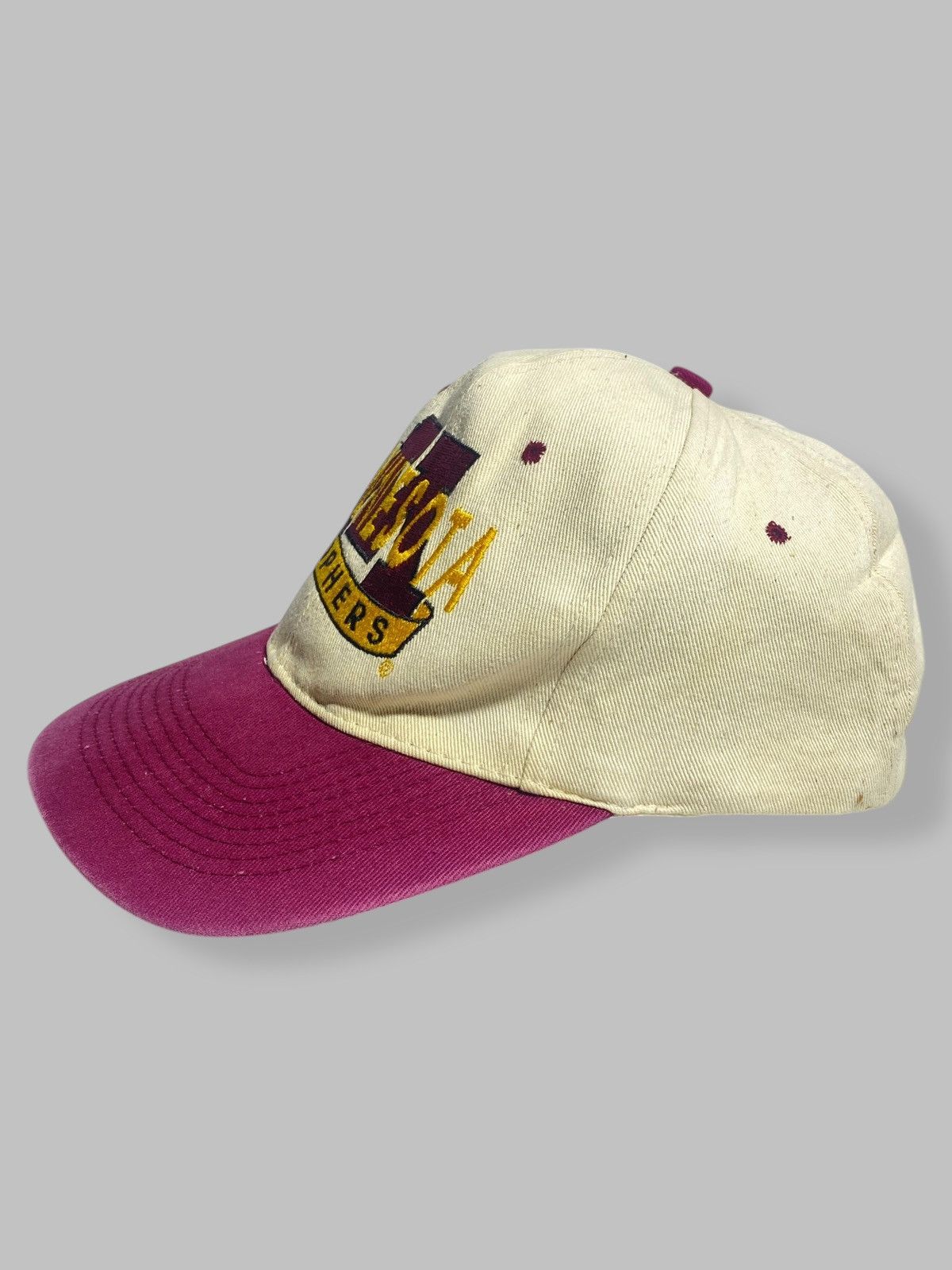 Vintage Vintage Minnesota Golden Gophers Spell Out Head Start Cap Size ONE SIZE - 2 Thumbnail