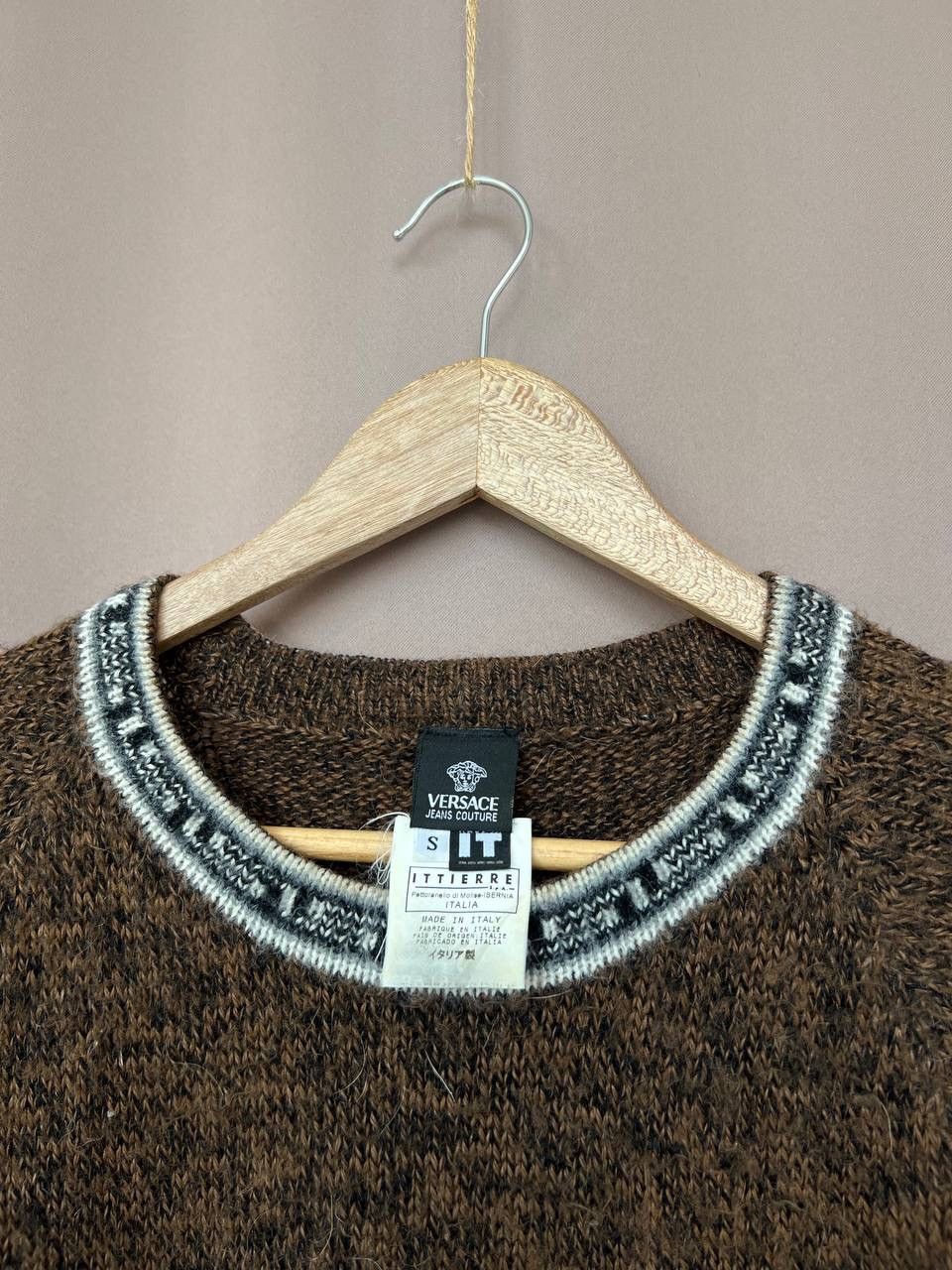 Versace Jeans Couture Versace Couture Vintage Alpaca Sweater Man Size S/M Knitted Size US S / EU 44-46 / 1 - 9 Thumbnail