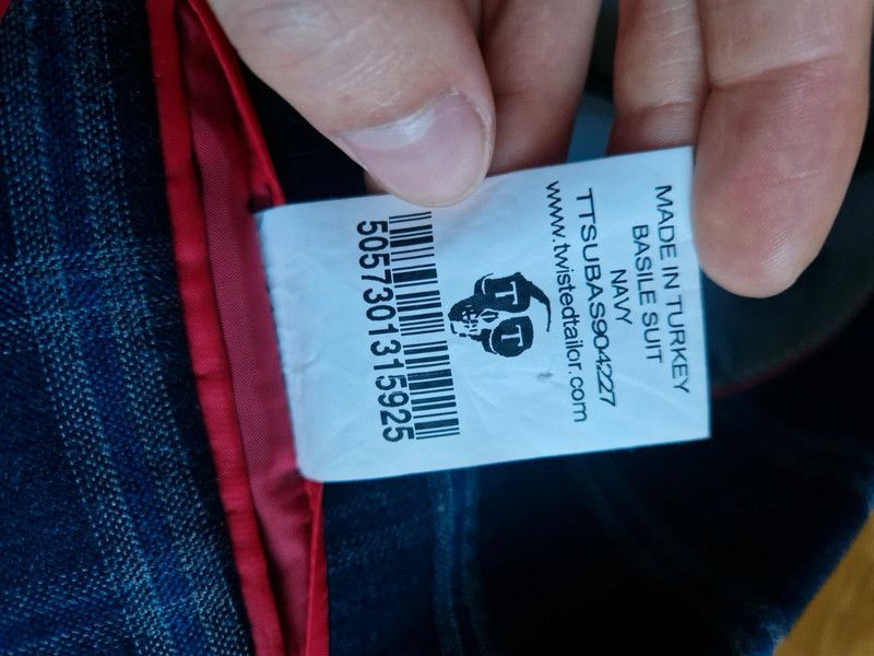 Other Twistet Tailor Wool Suit 38r 32r Size 38R - 8 Thumbnail