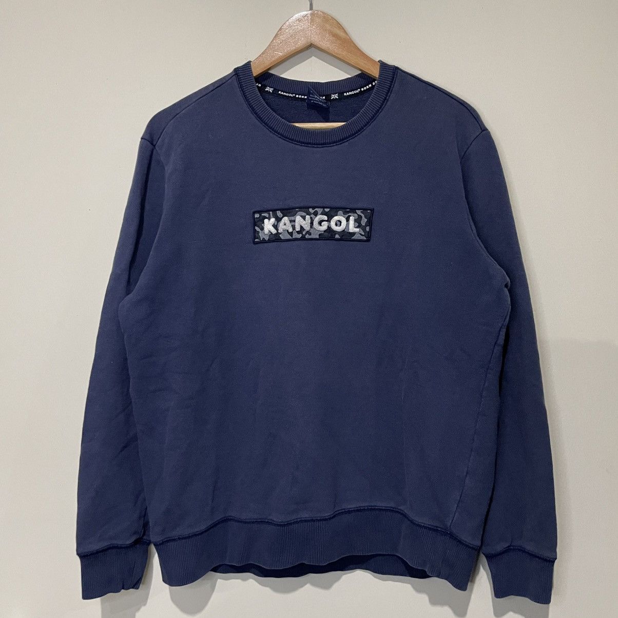 Kangol Kangol sweatshirt navy blue with an embroidered logo Size US L / EU 52-54 / 3 - 1 Thumbnail