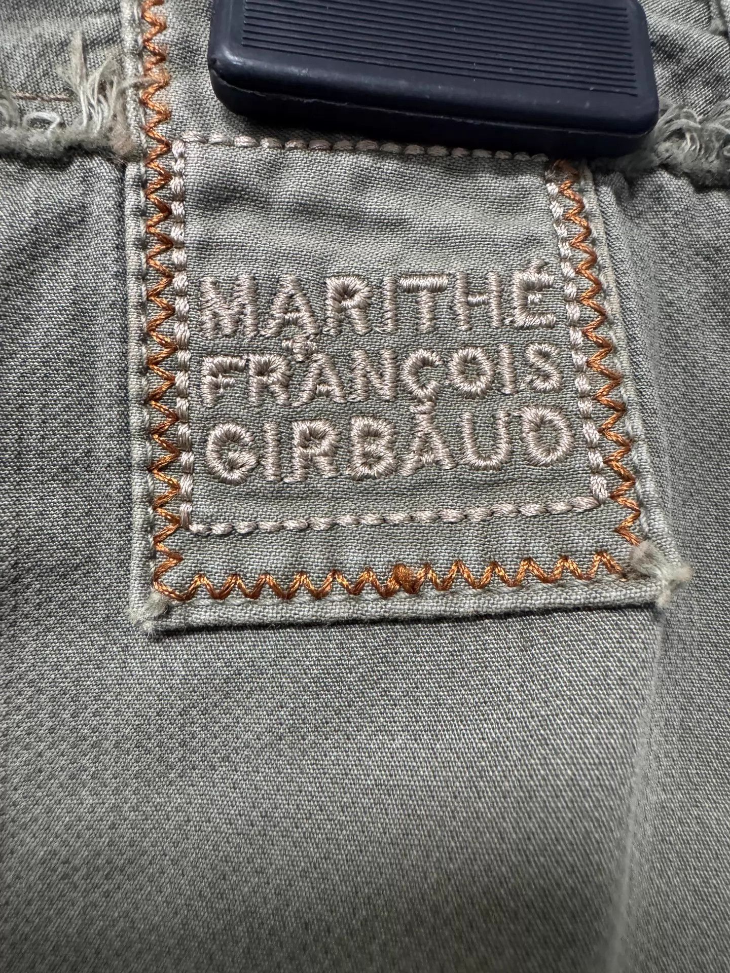 Marithe + Francois Girbaud MFG Denim Skirt Muted Mint Green M Summer Size 26" / US 2 / IT 38 - 4 Thumbnail